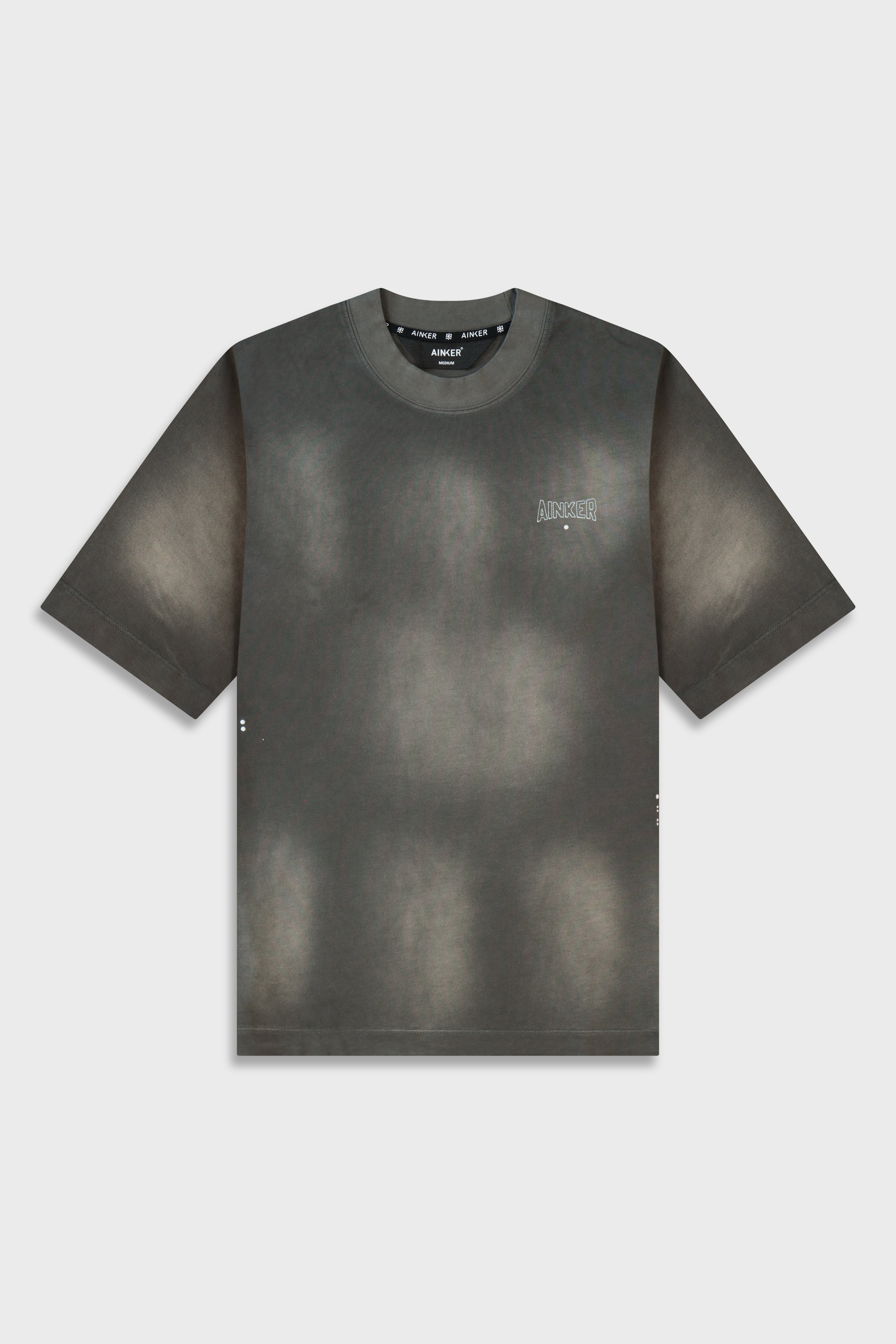 Cotton Wash 717 Gray  T-Shirt