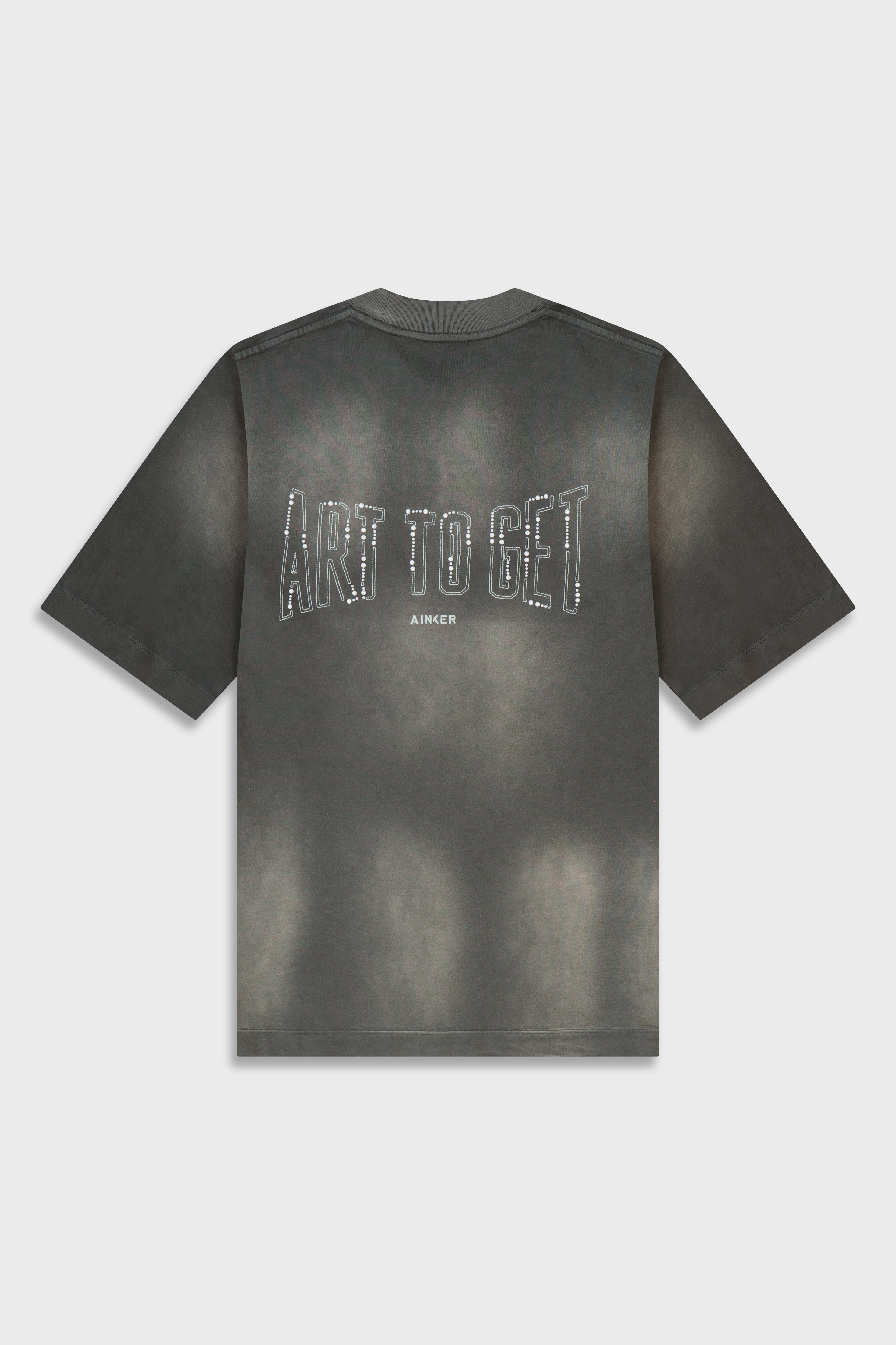 Cotton Wash 717 Gray  T-Shirt