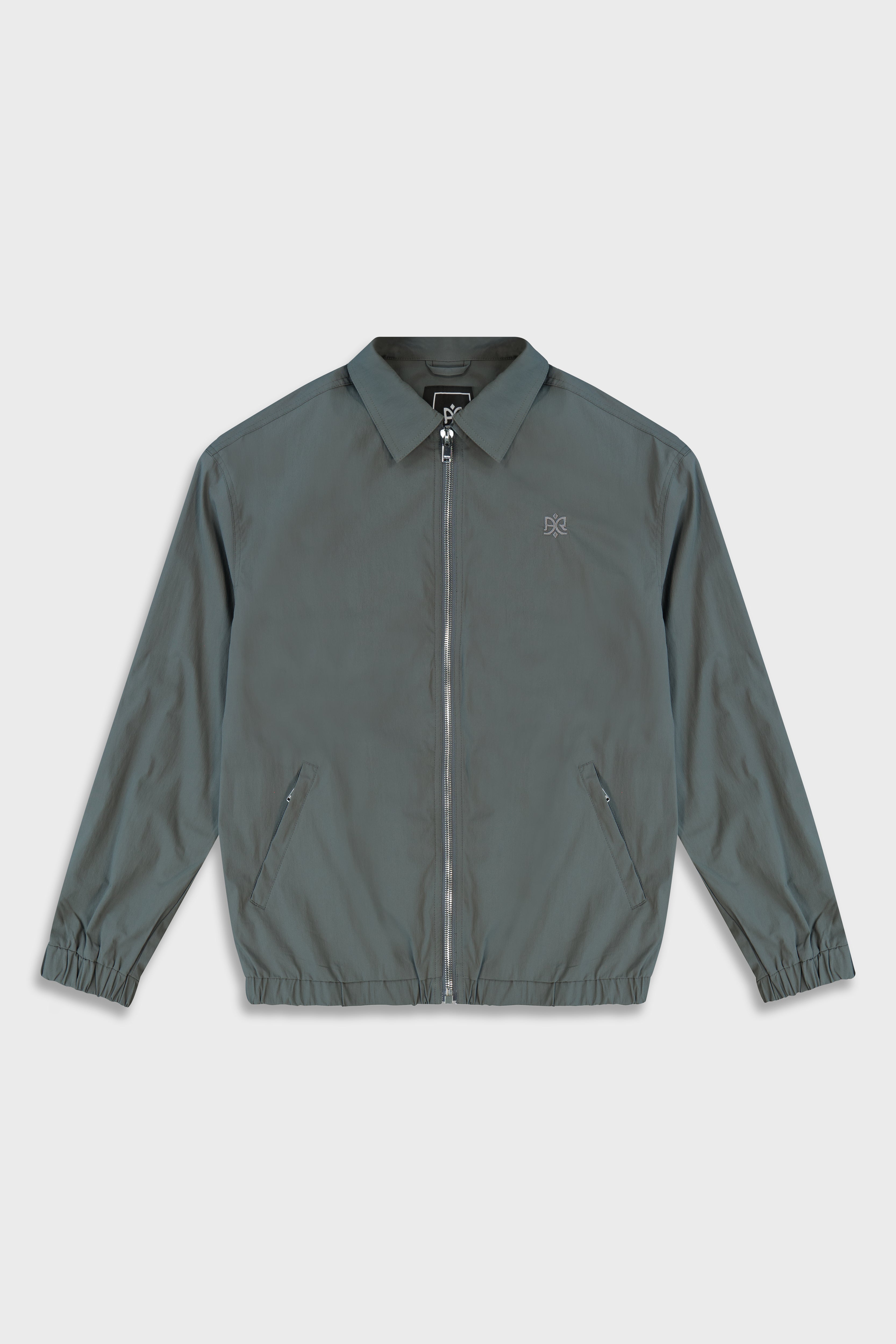 Gray Nylon 654 Jacket