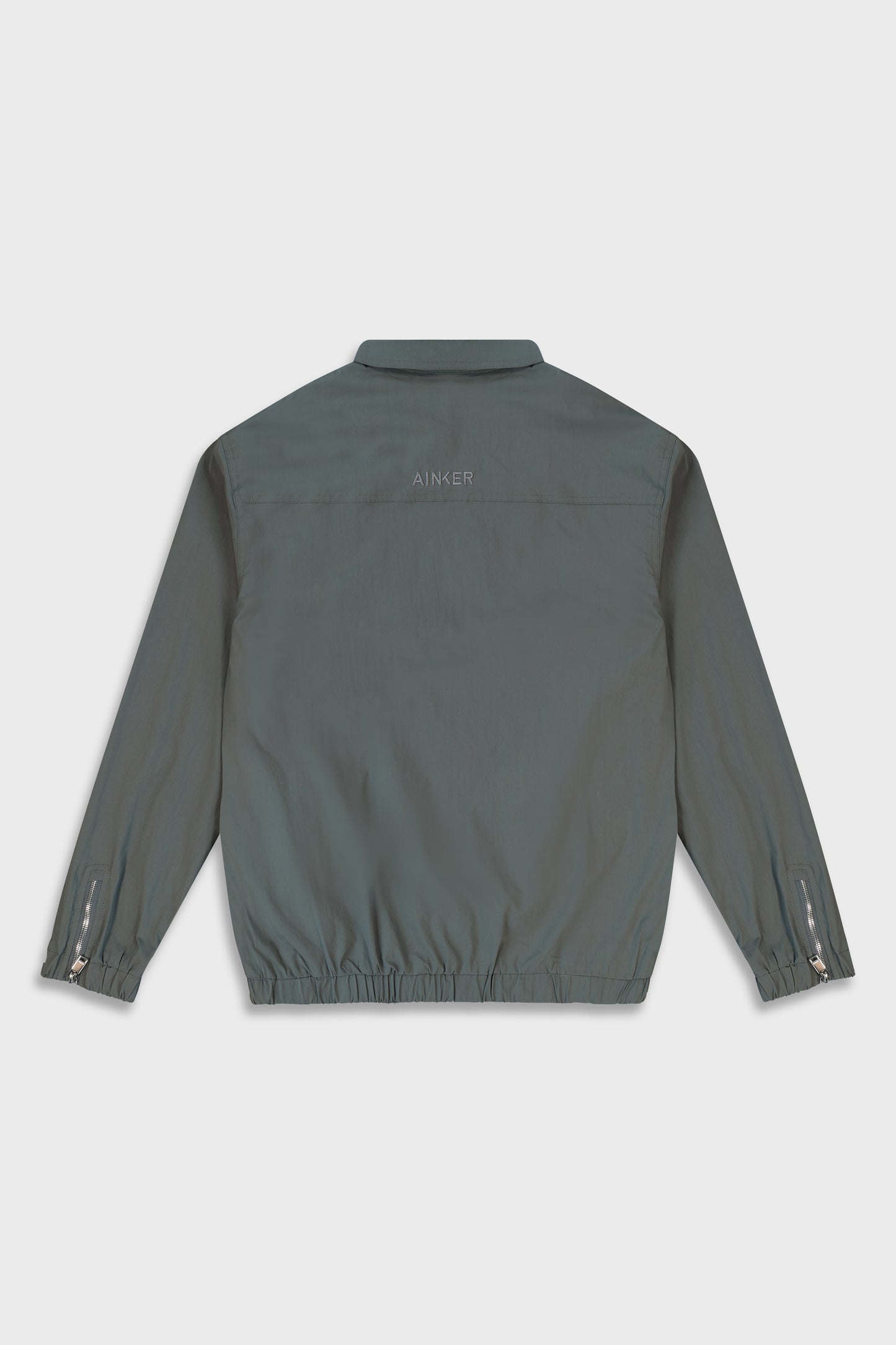 Gray Nylon 654 Jacket