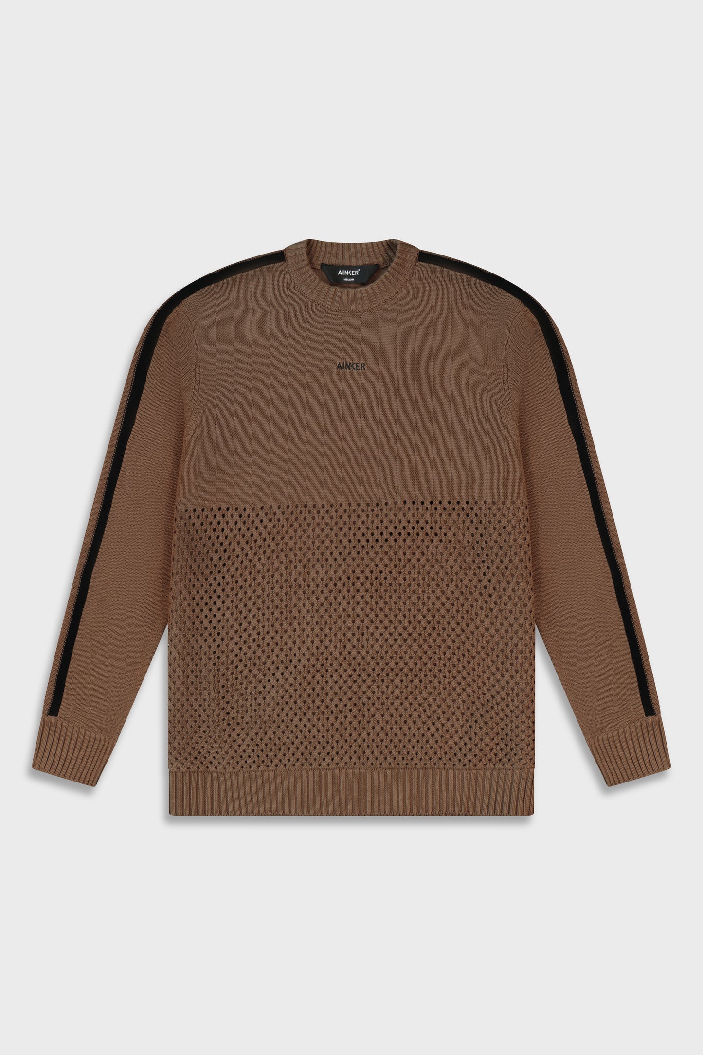 Brown Mesh 637 Top