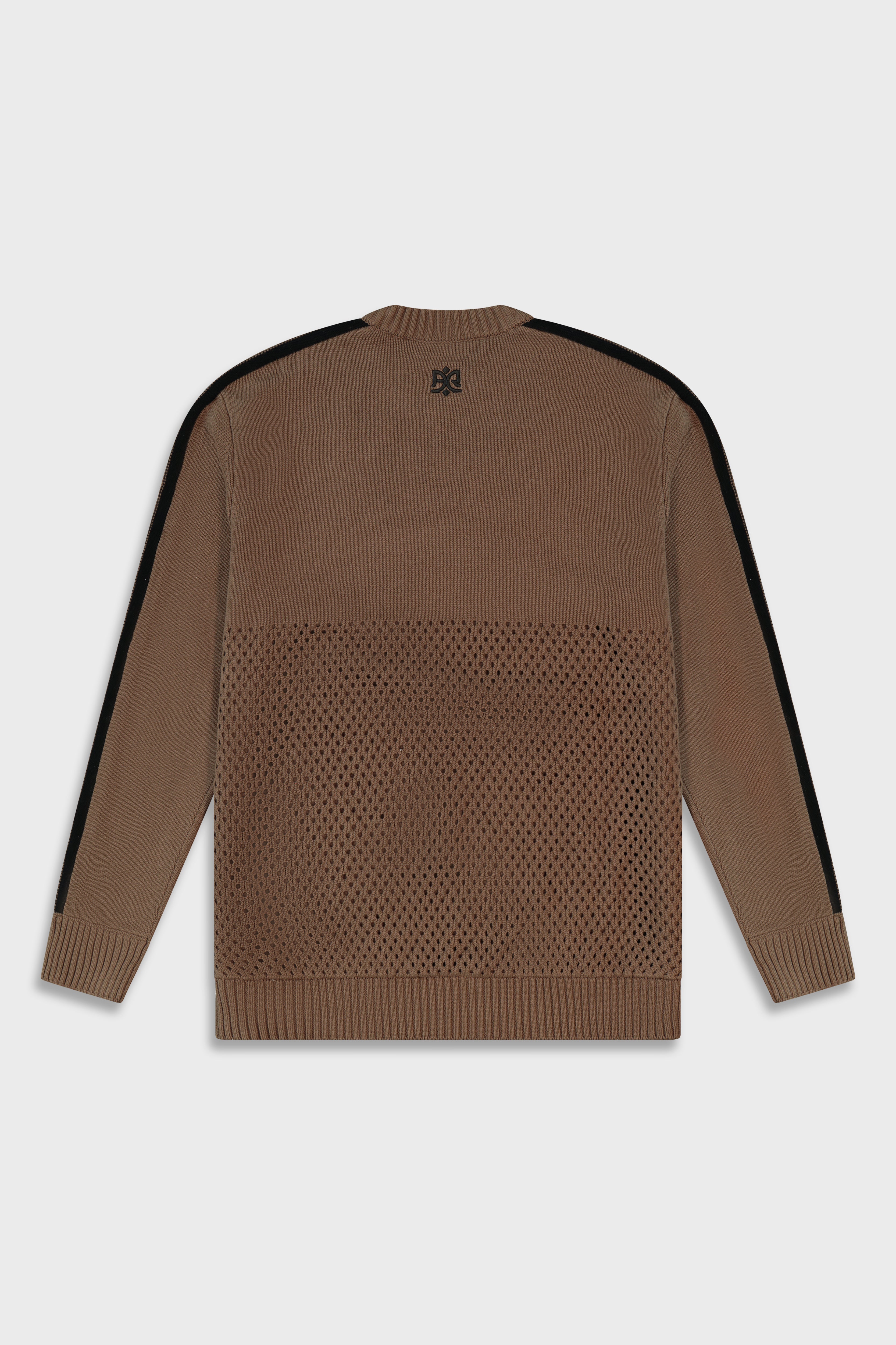 Brown Mesh 637 Top