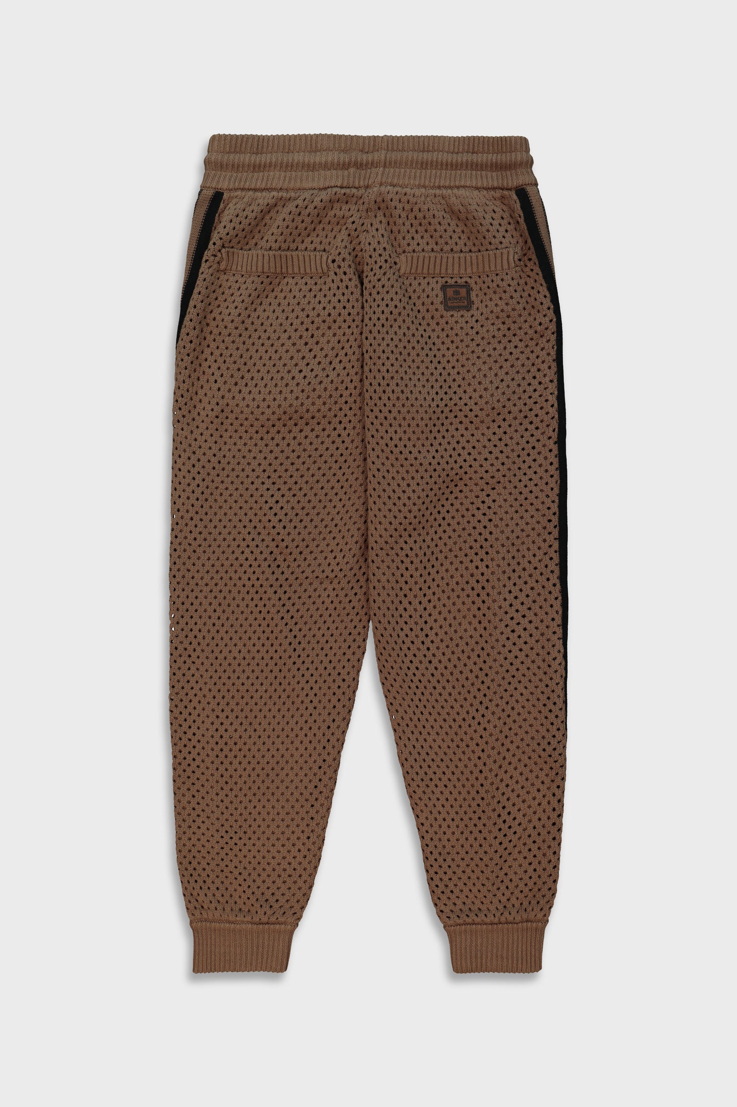 Brown Mesh 637  Long Pant
