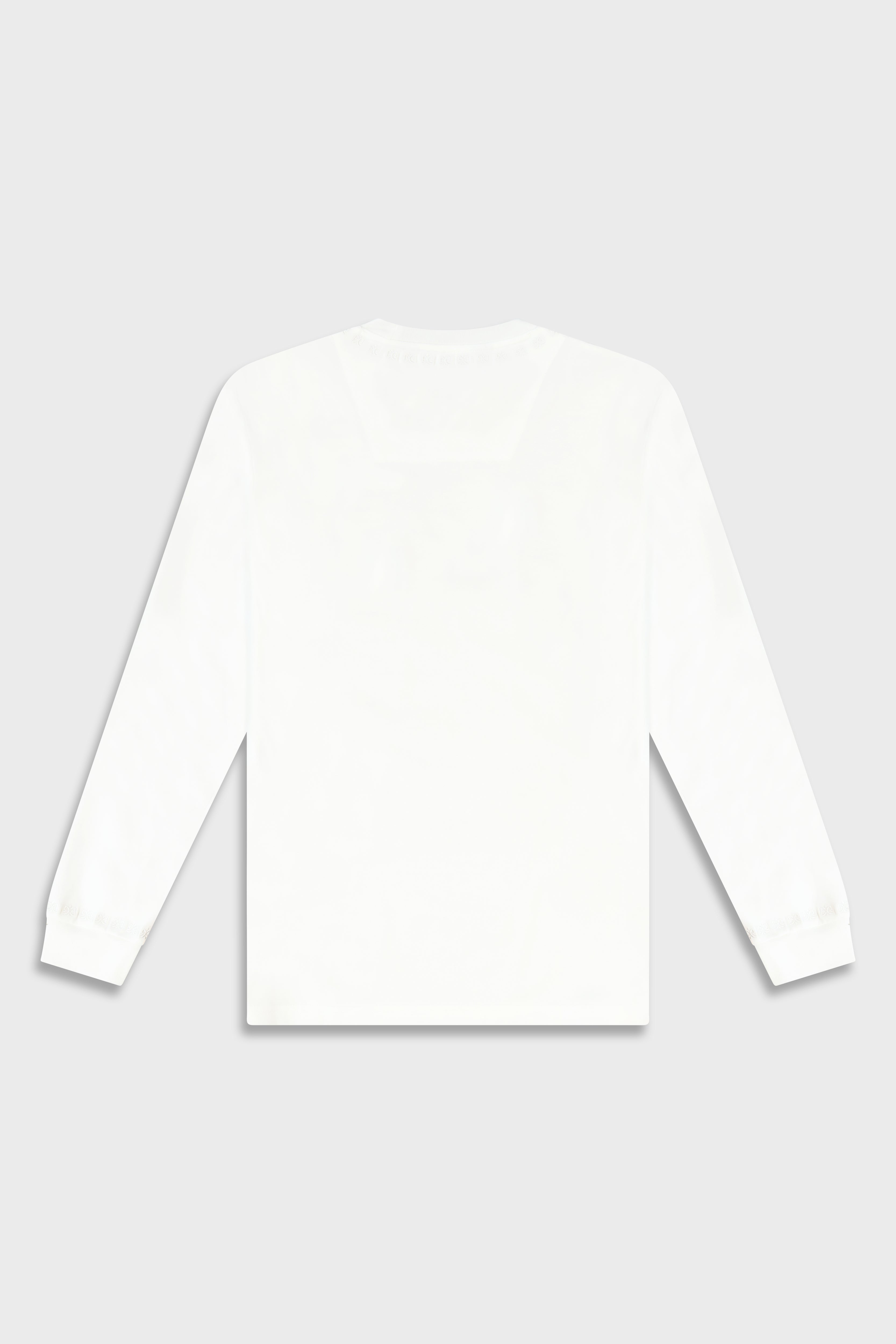Mercerized 686 Long White T-Shirt