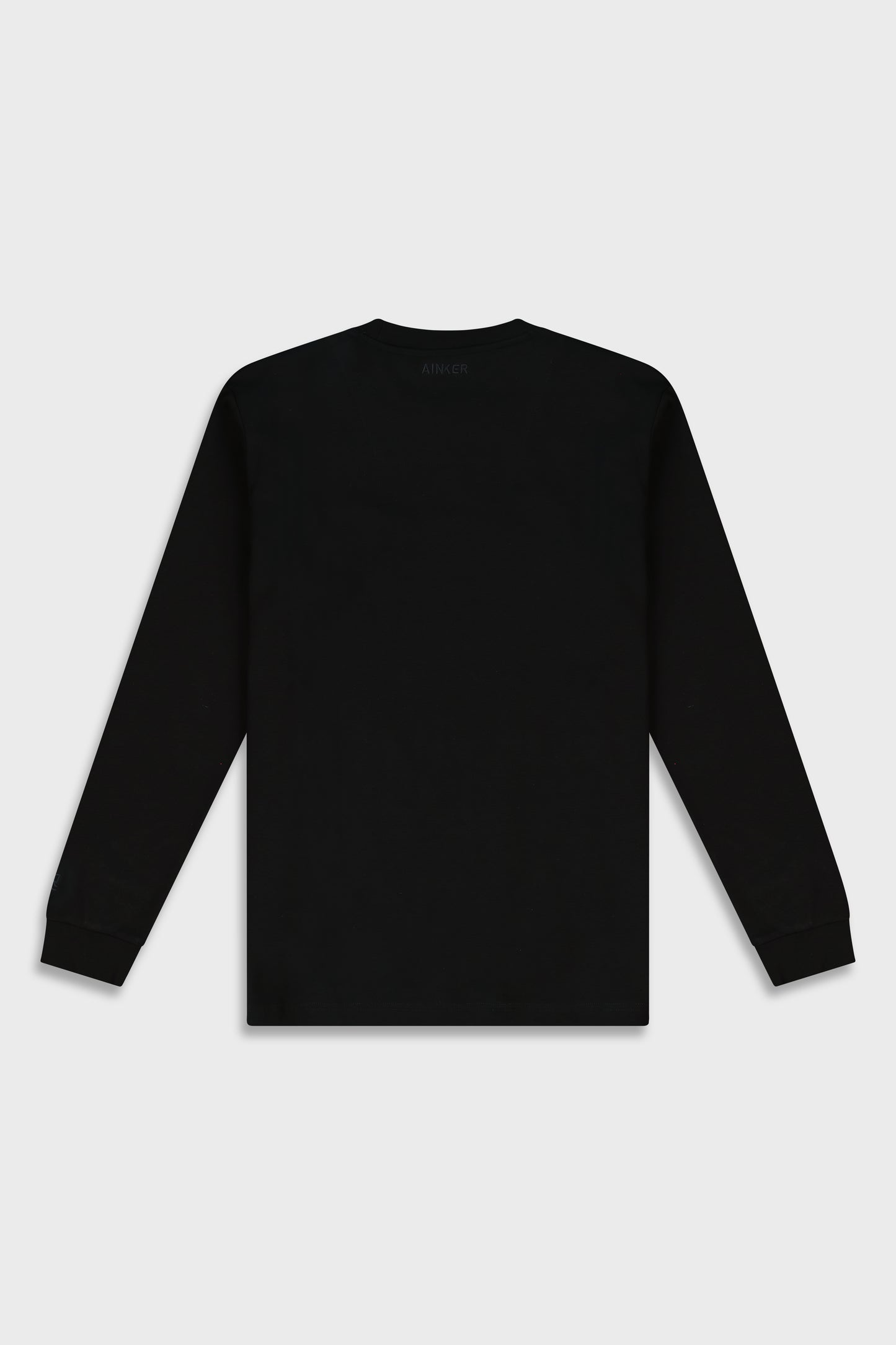 Mercerized 531 Long Black T-Shirt