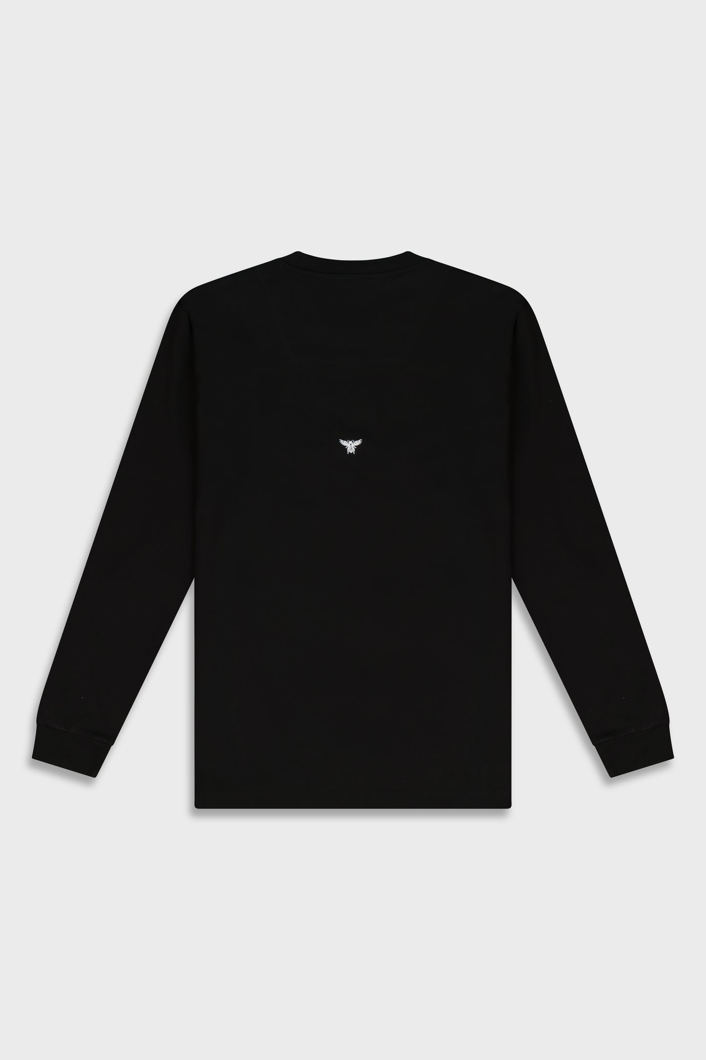 Mercerized 534 Long Black T-Shirt