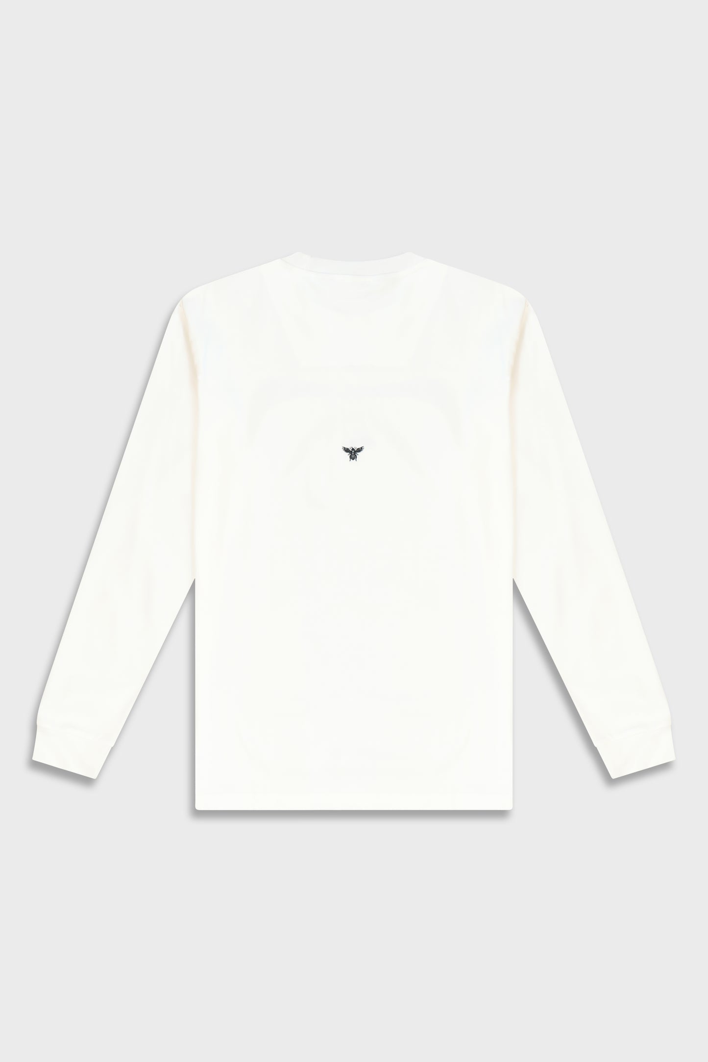 Mercerized 534 Long White T-Shirt