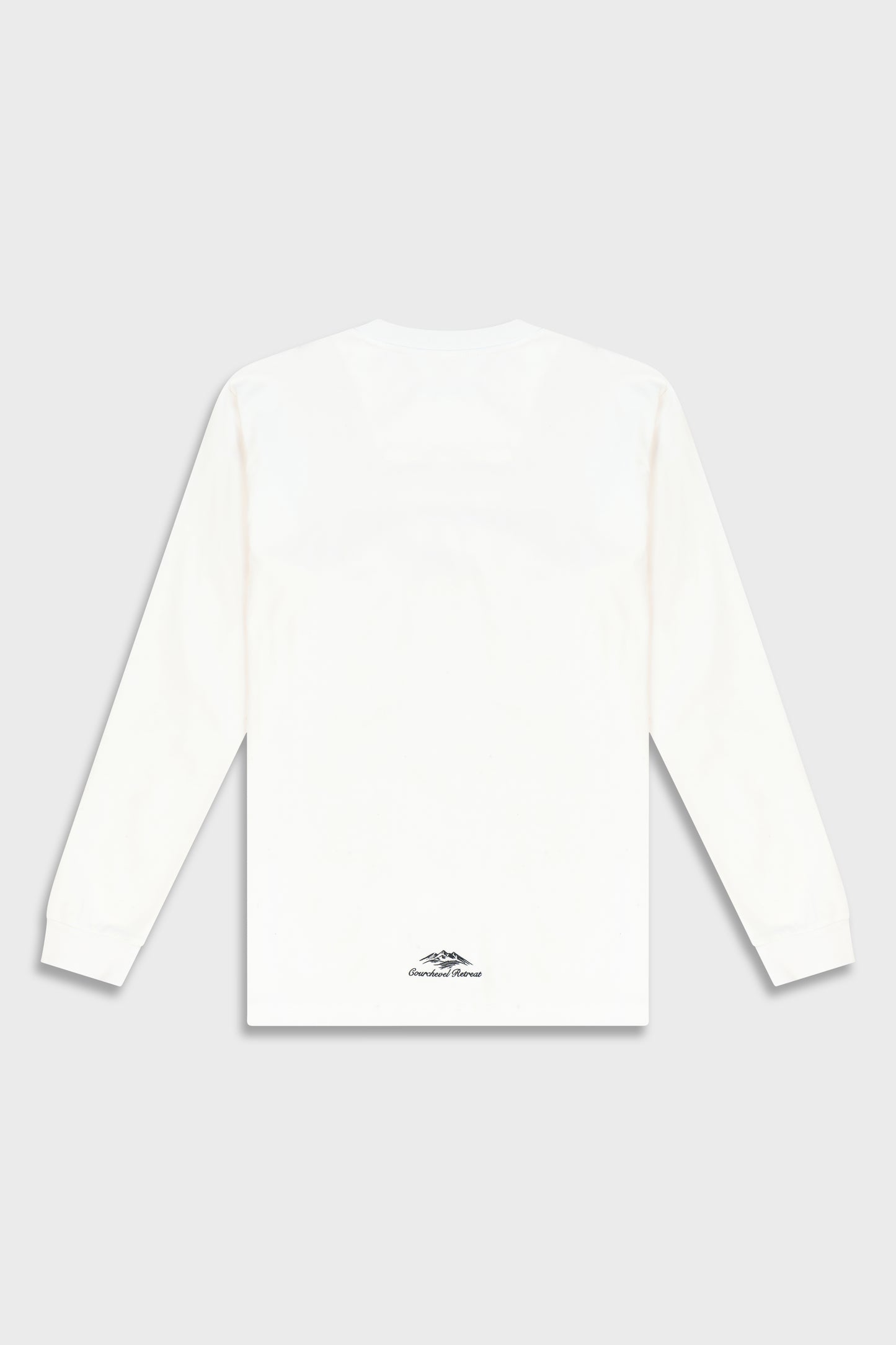 Mercerized 536 Long White T-Shirt