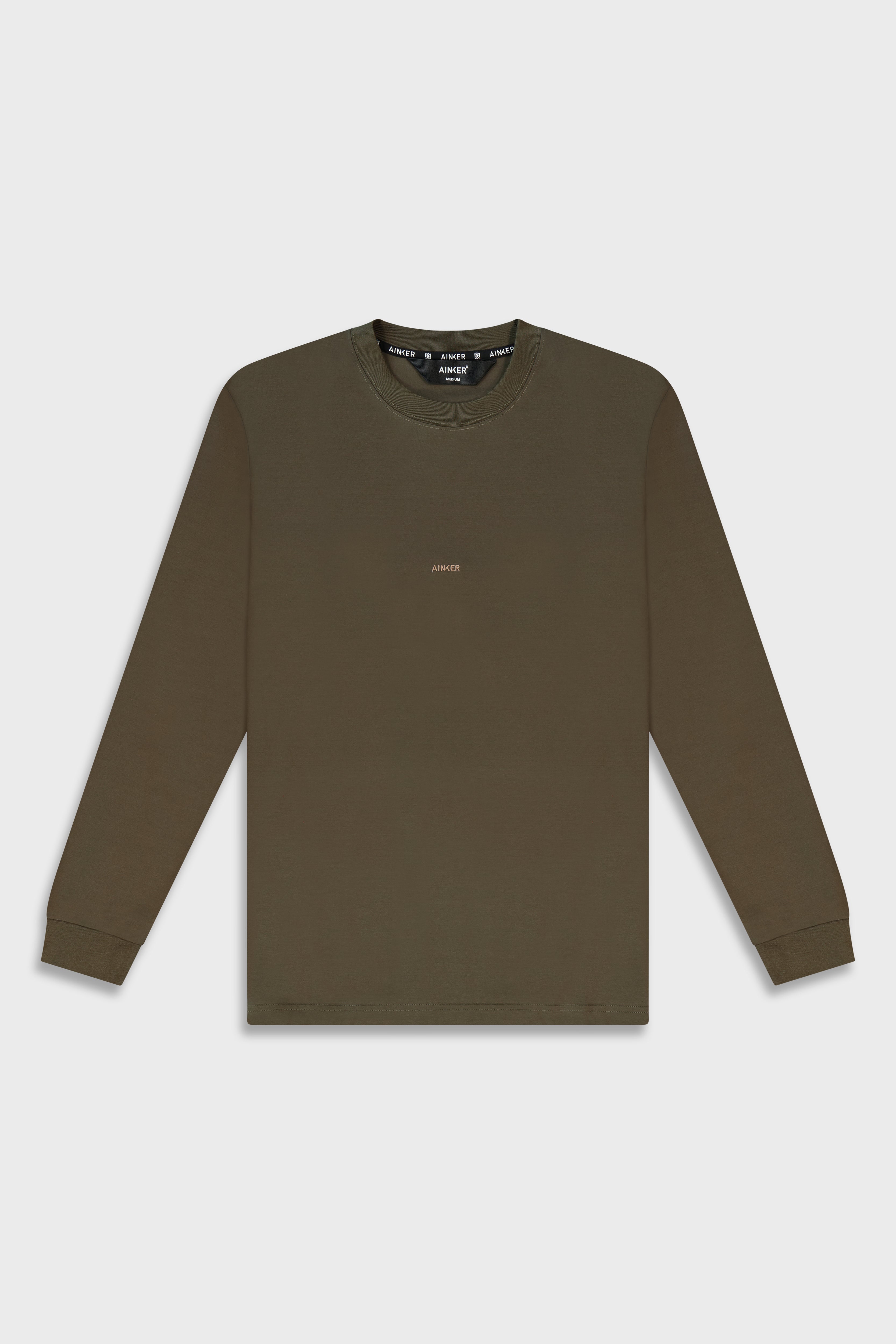 Mercerized 534 Long Green T-Shirt