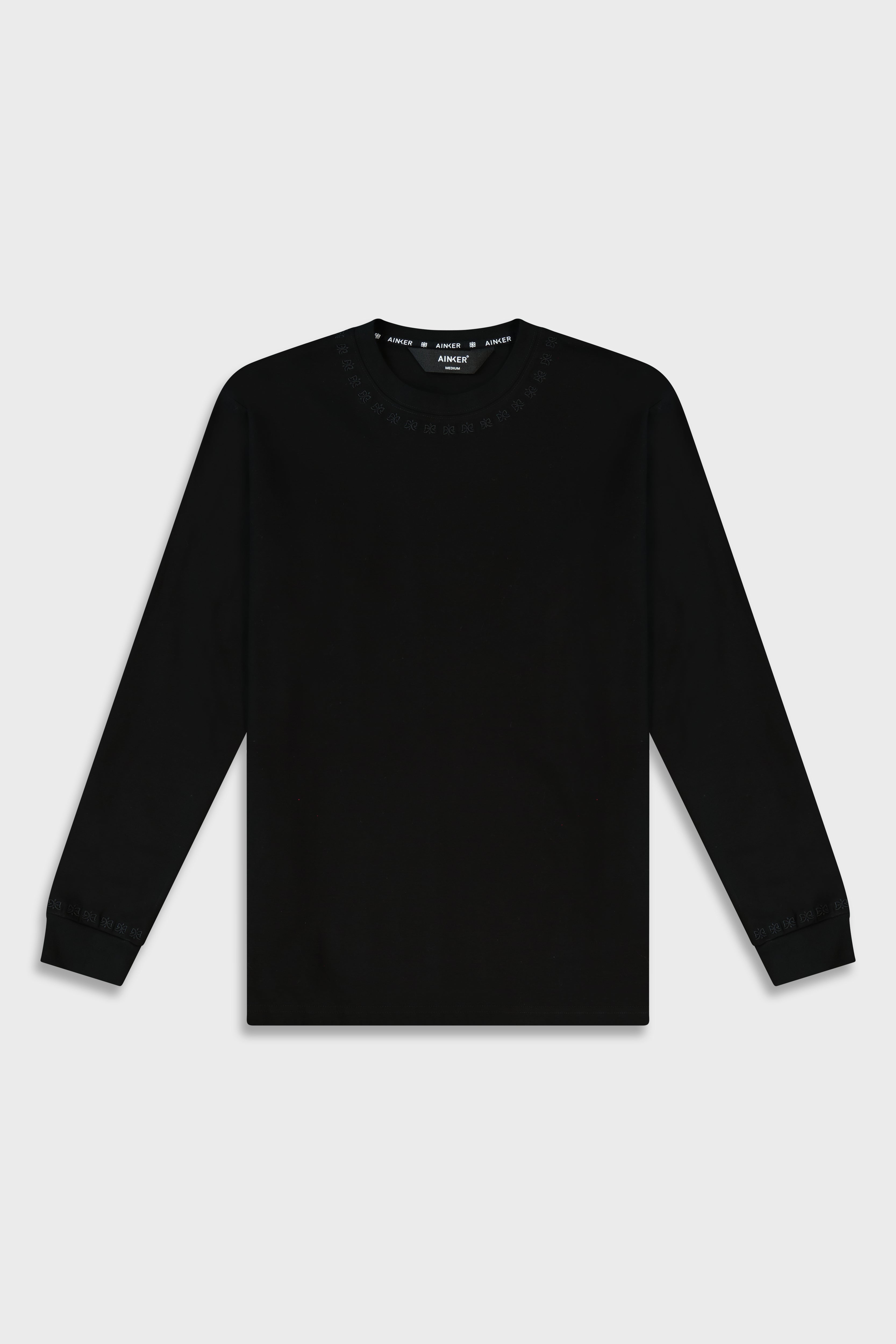 Mercerized 686 Long Black T-Shirt