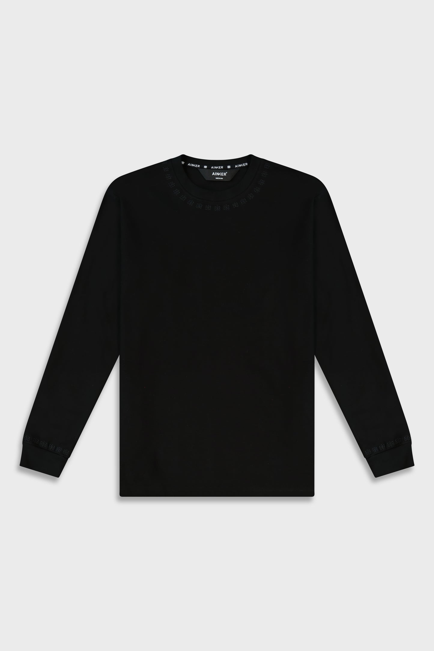 Mercerized 686 Long Black T-Shirt