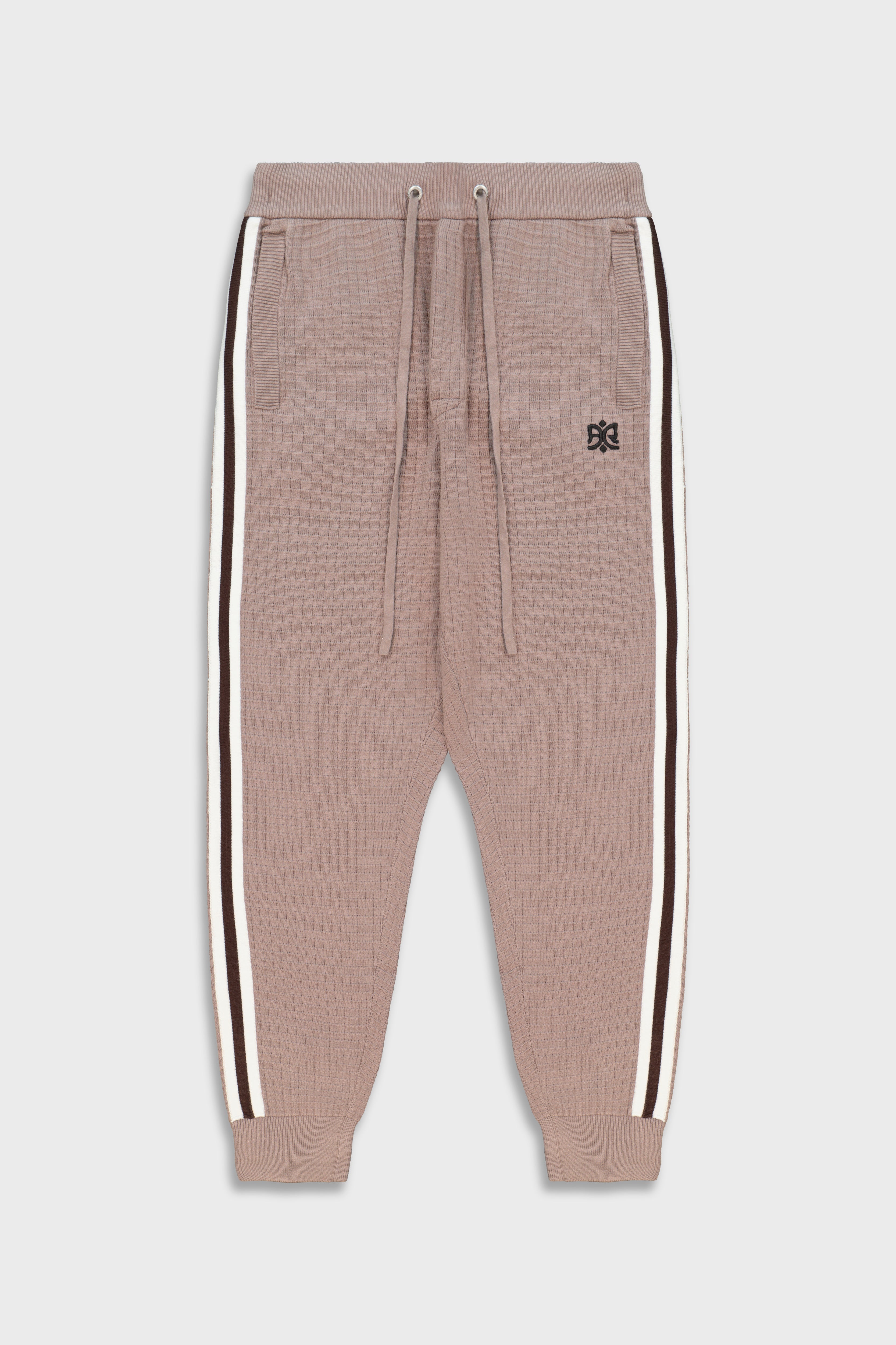 Cotton 644 Waffle Mocha Long Pant