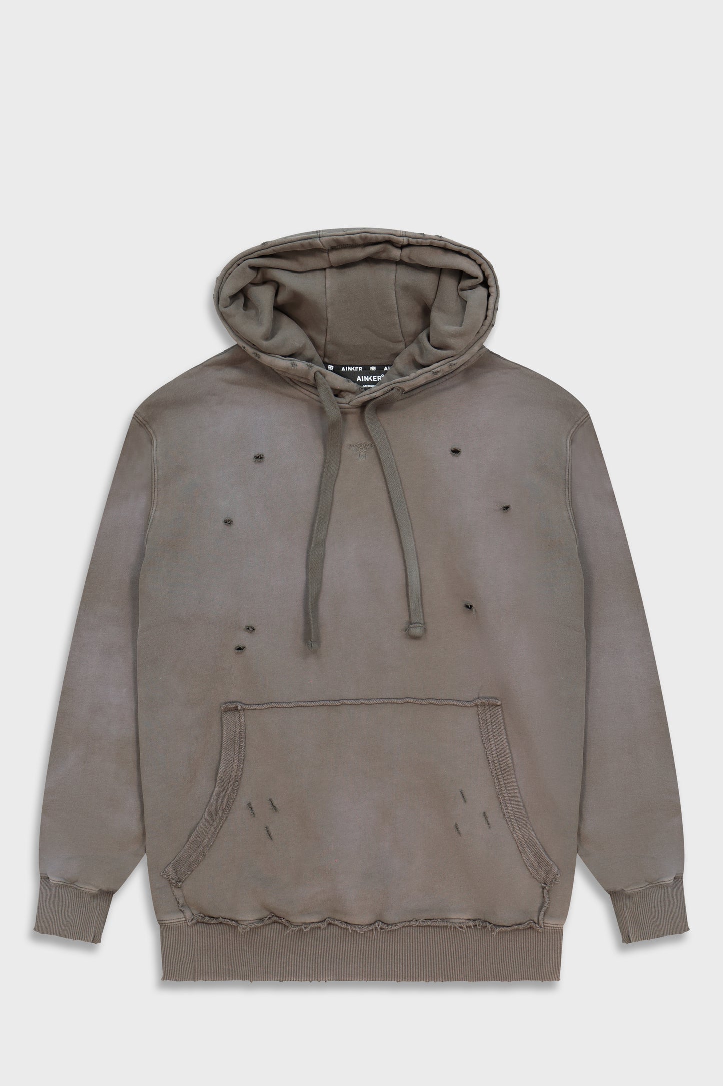 D.Mocha Wash Bee 656 Hoodie