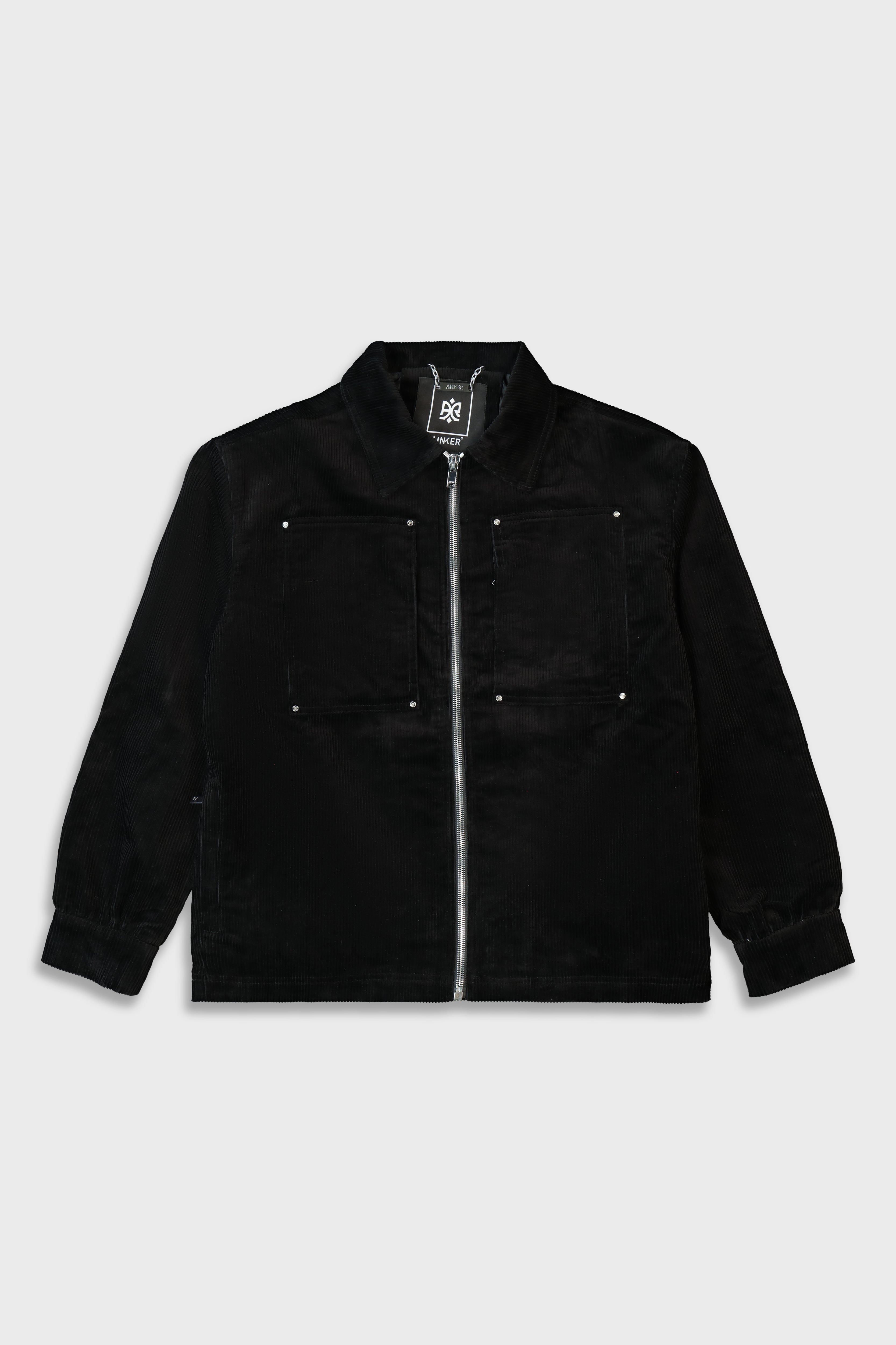 Wash Corduroy 522 Black Jacket