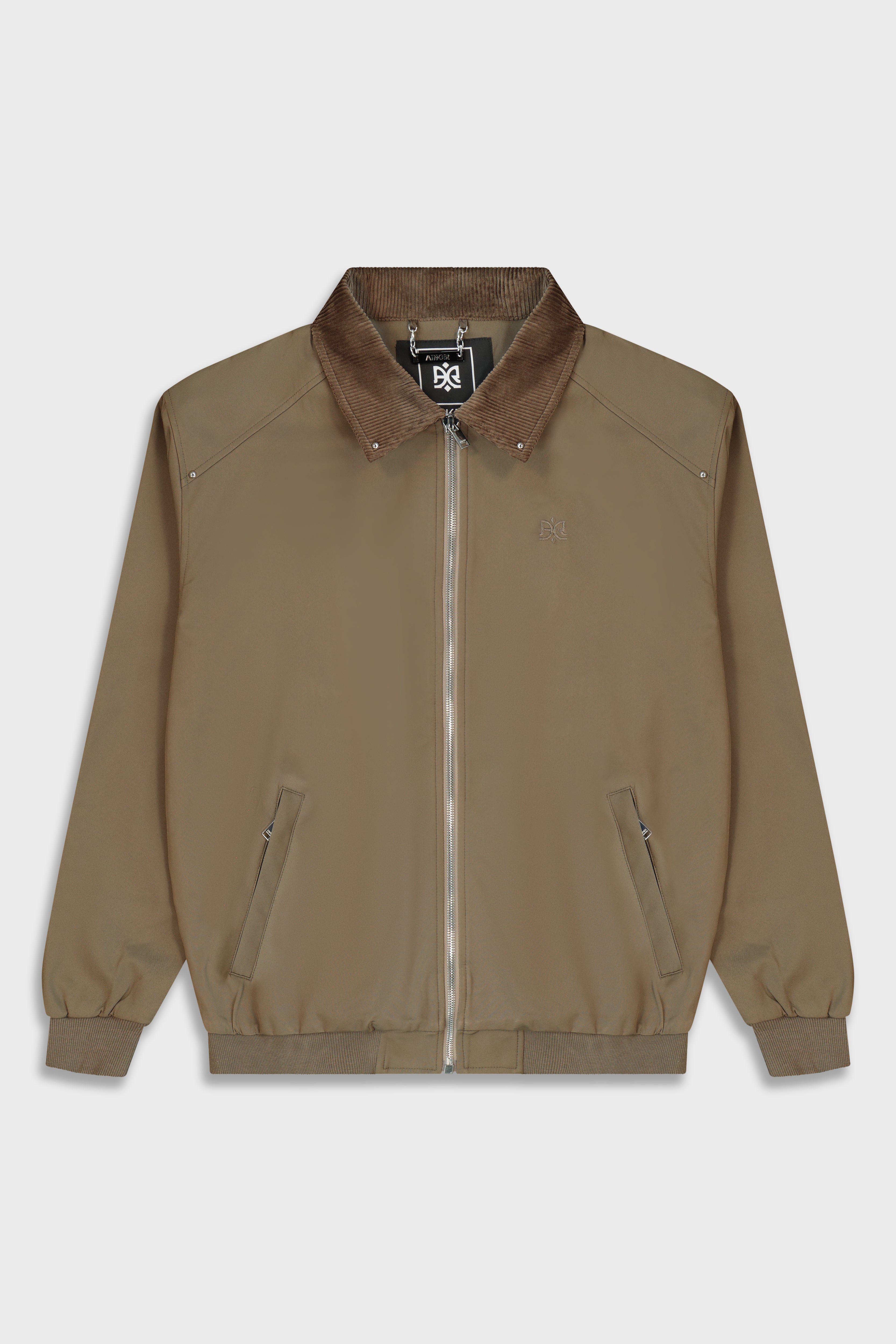 Olive Dacron Nits 639 Jacket