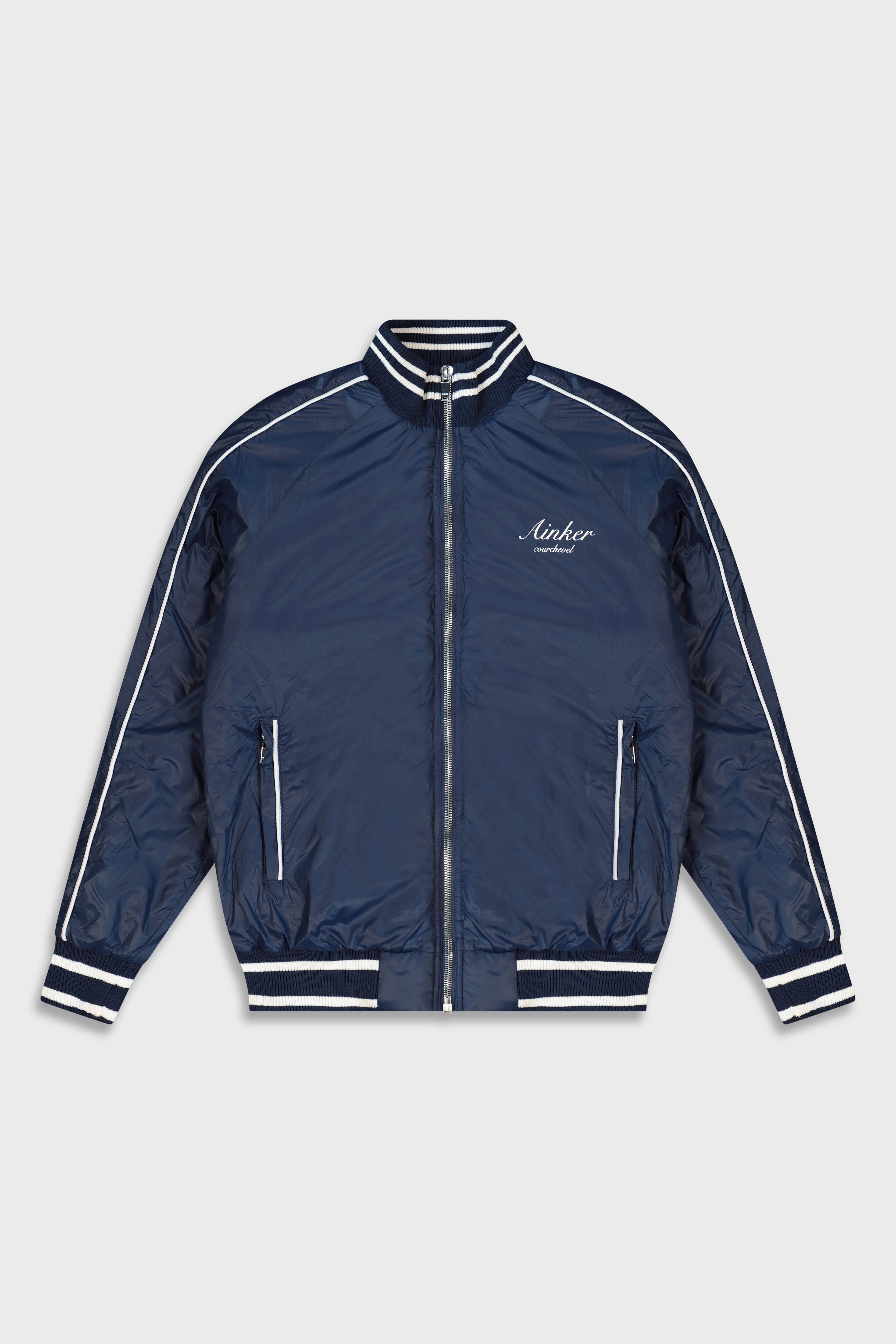 Blue Puff Nylon 615 Jacket