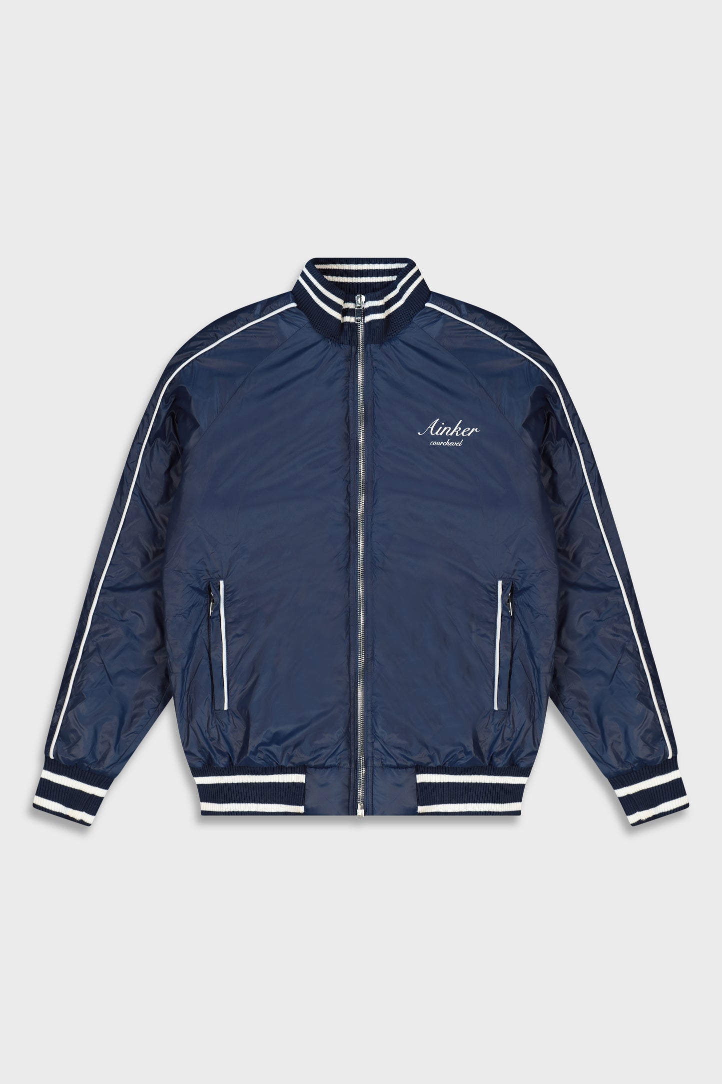 Blue Puff Nylon 615 Jacket
