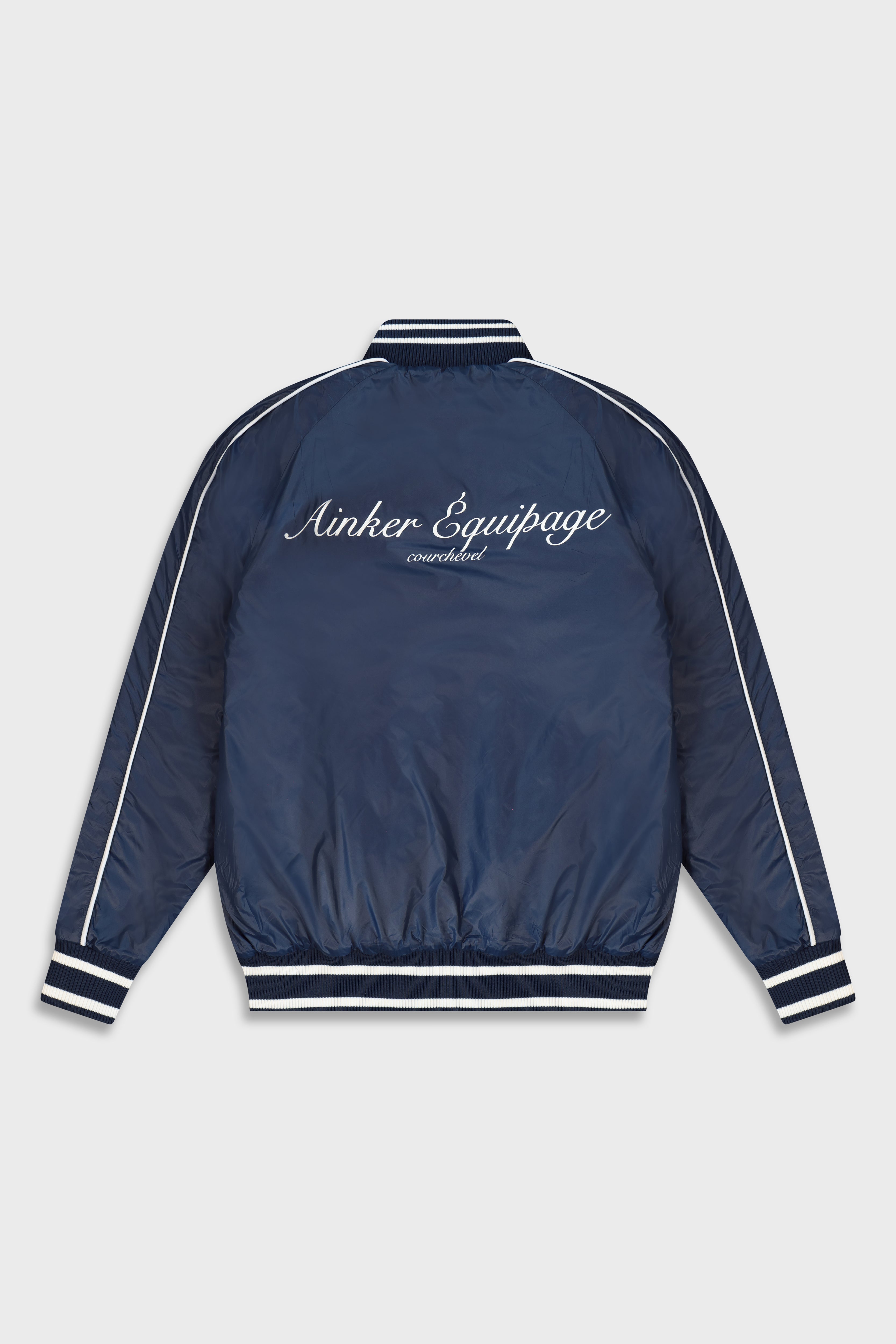 Blue Puff Nylon 615 Jacket