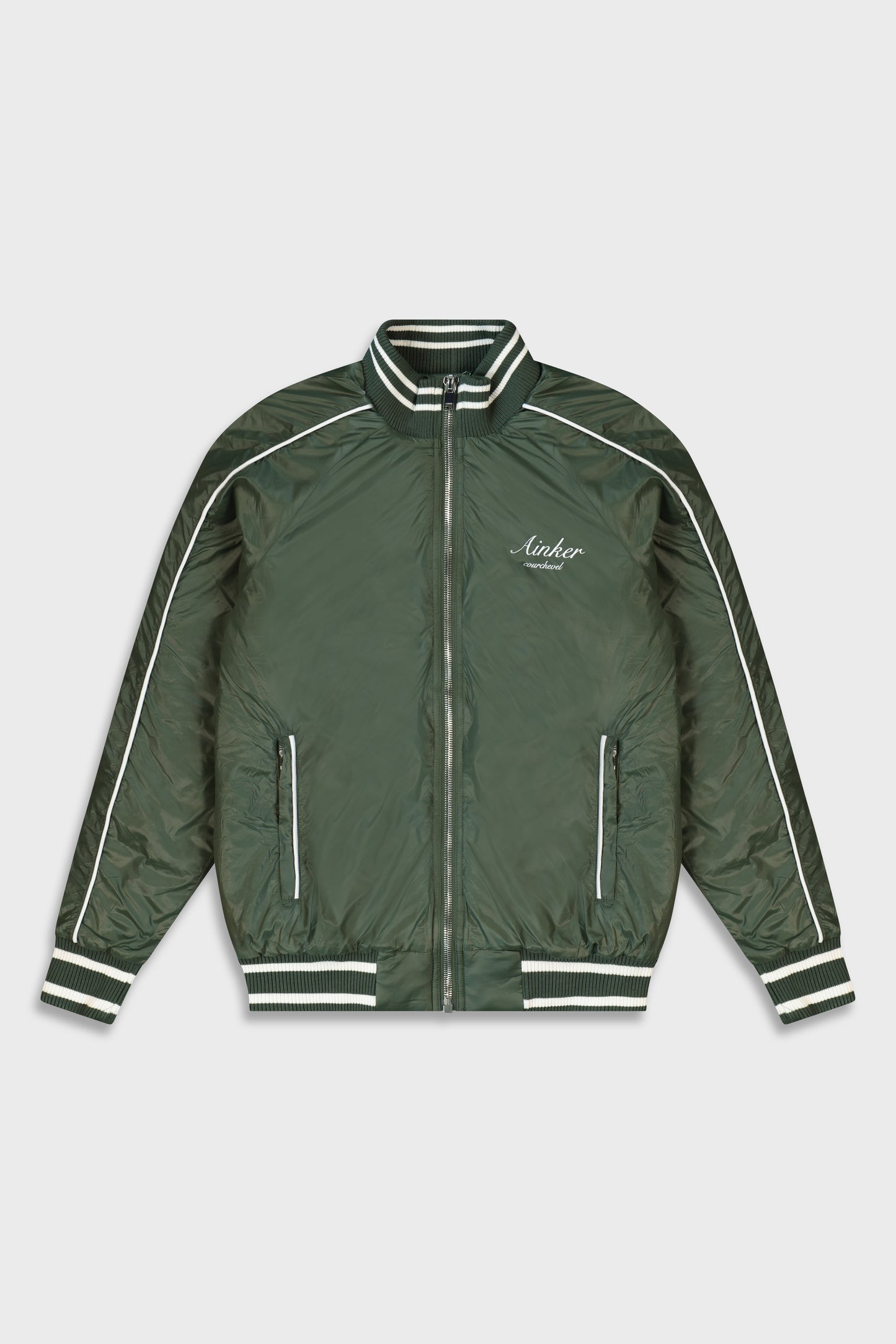 Green Puff Nylon 615 Jacket