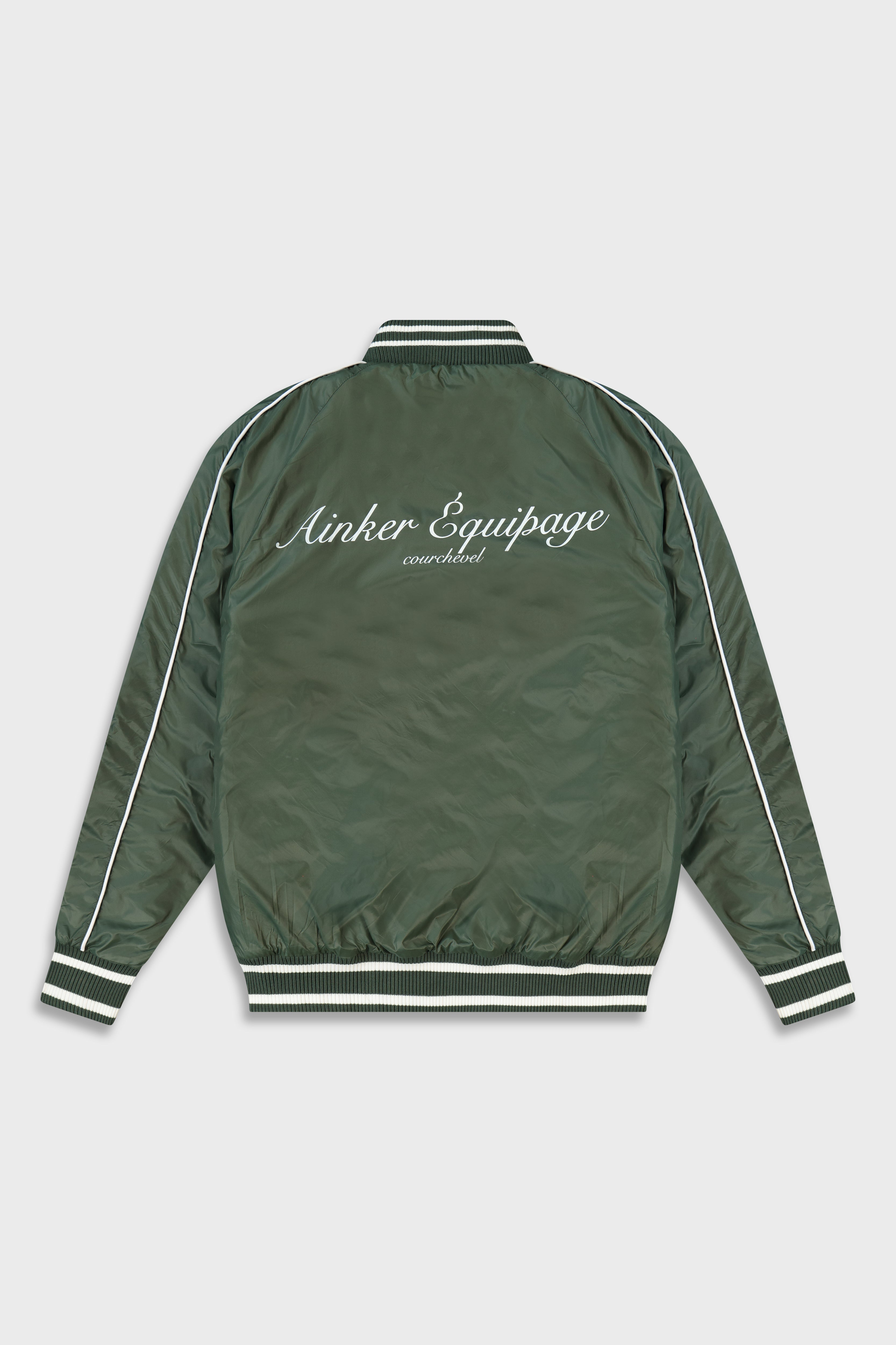 Green Puff Nylon 615 Jacket