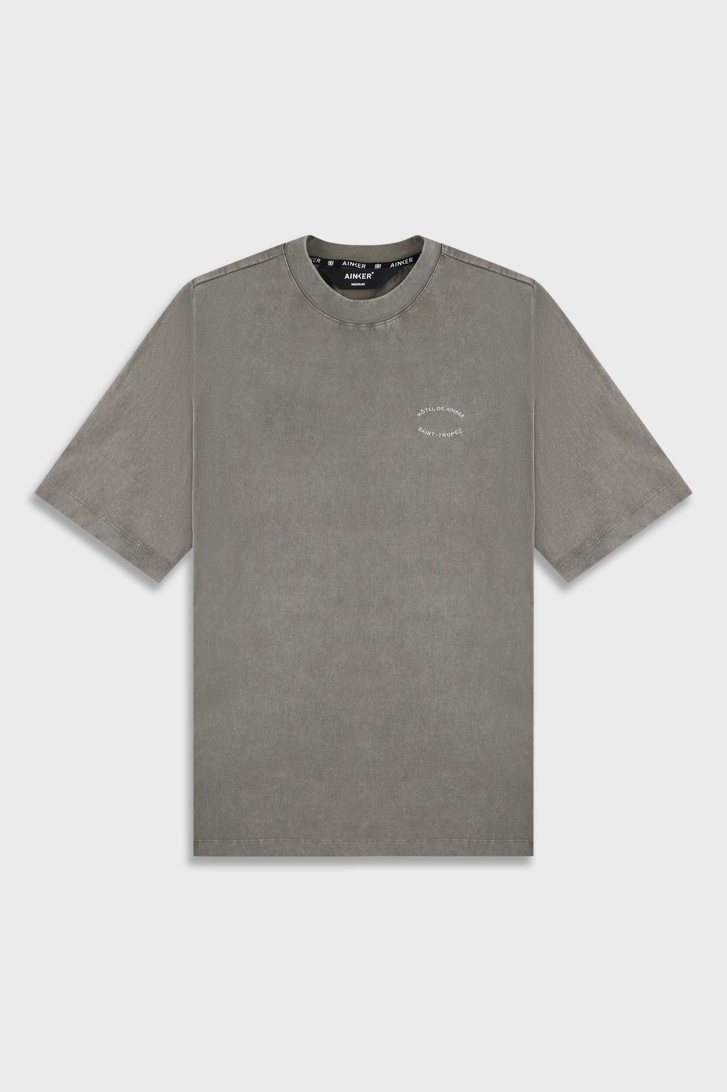 Cotton Wash 740 Mocha T-Shirt