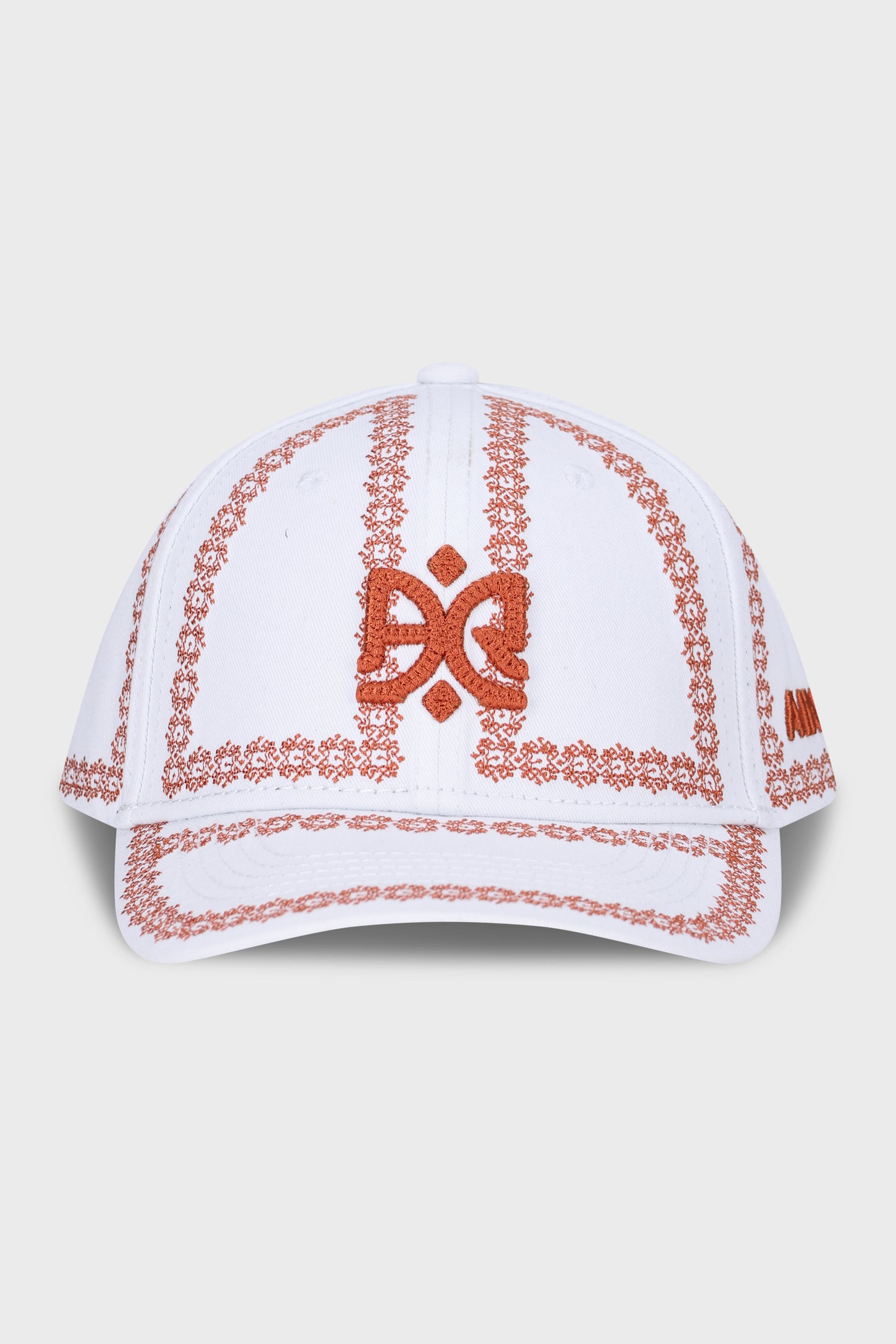 850 White/Orange Hat