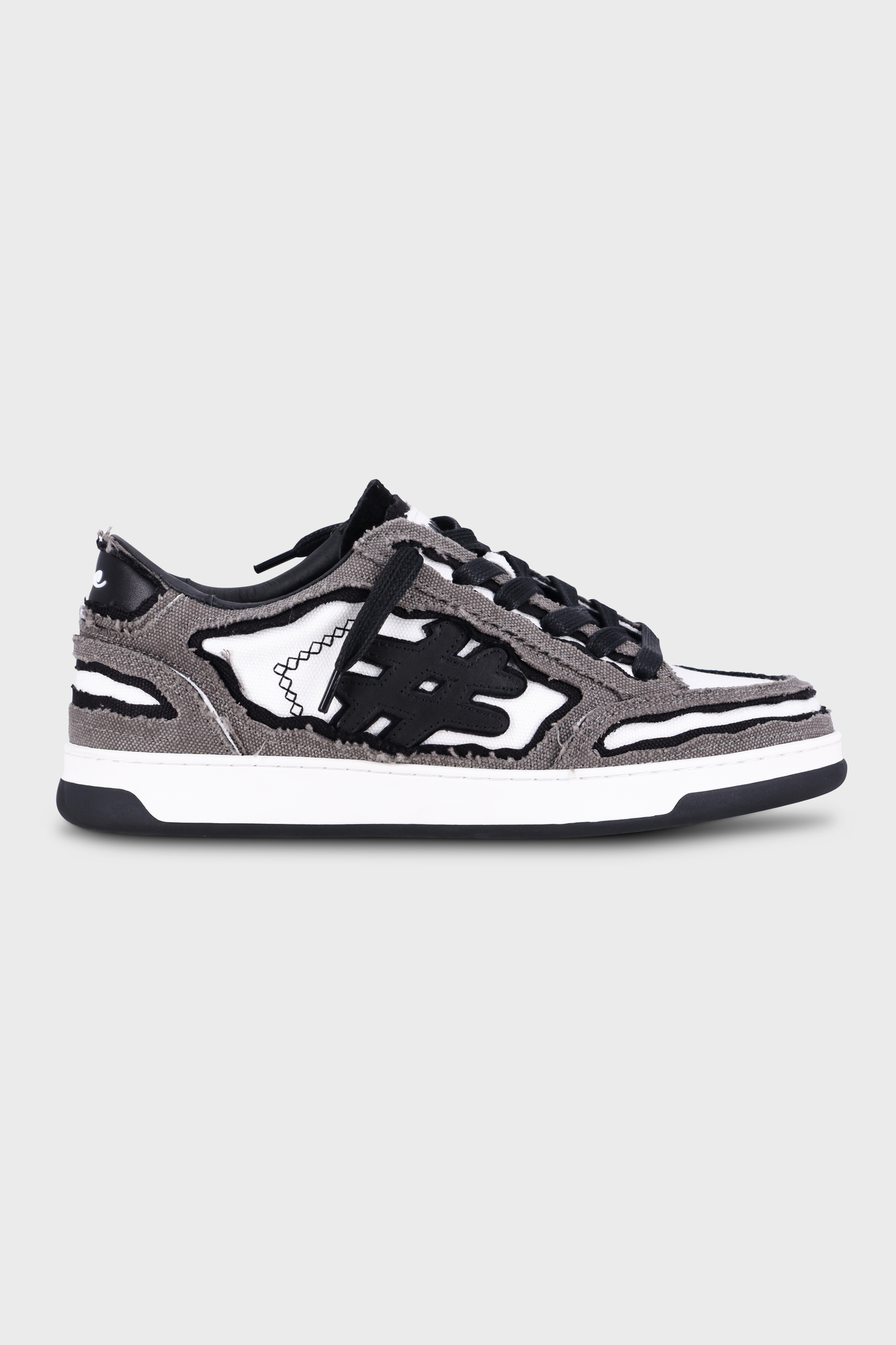 Lay Up Canvas White/Black/Gray