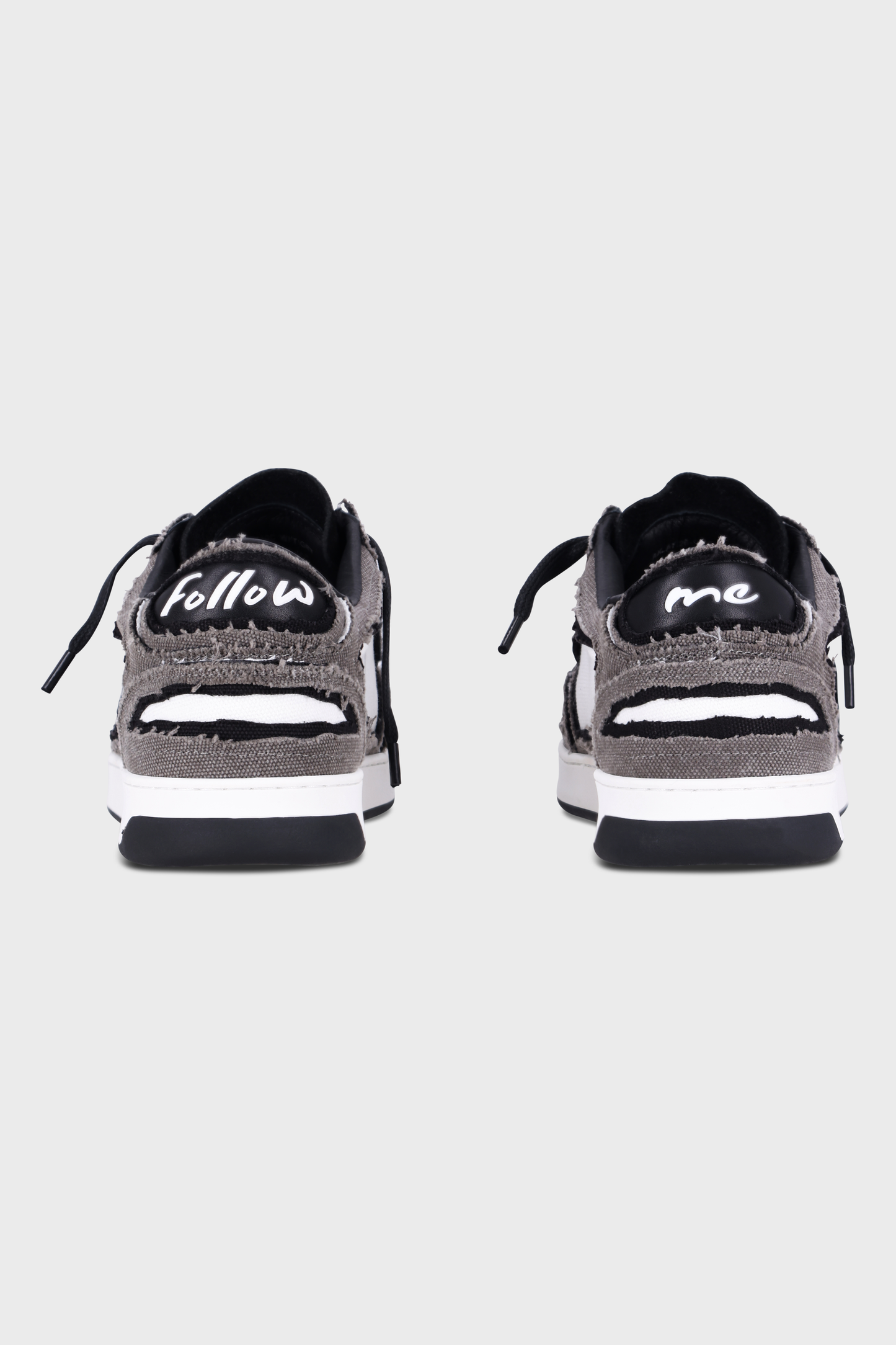 Lay Up Canvas White/Black/Gray