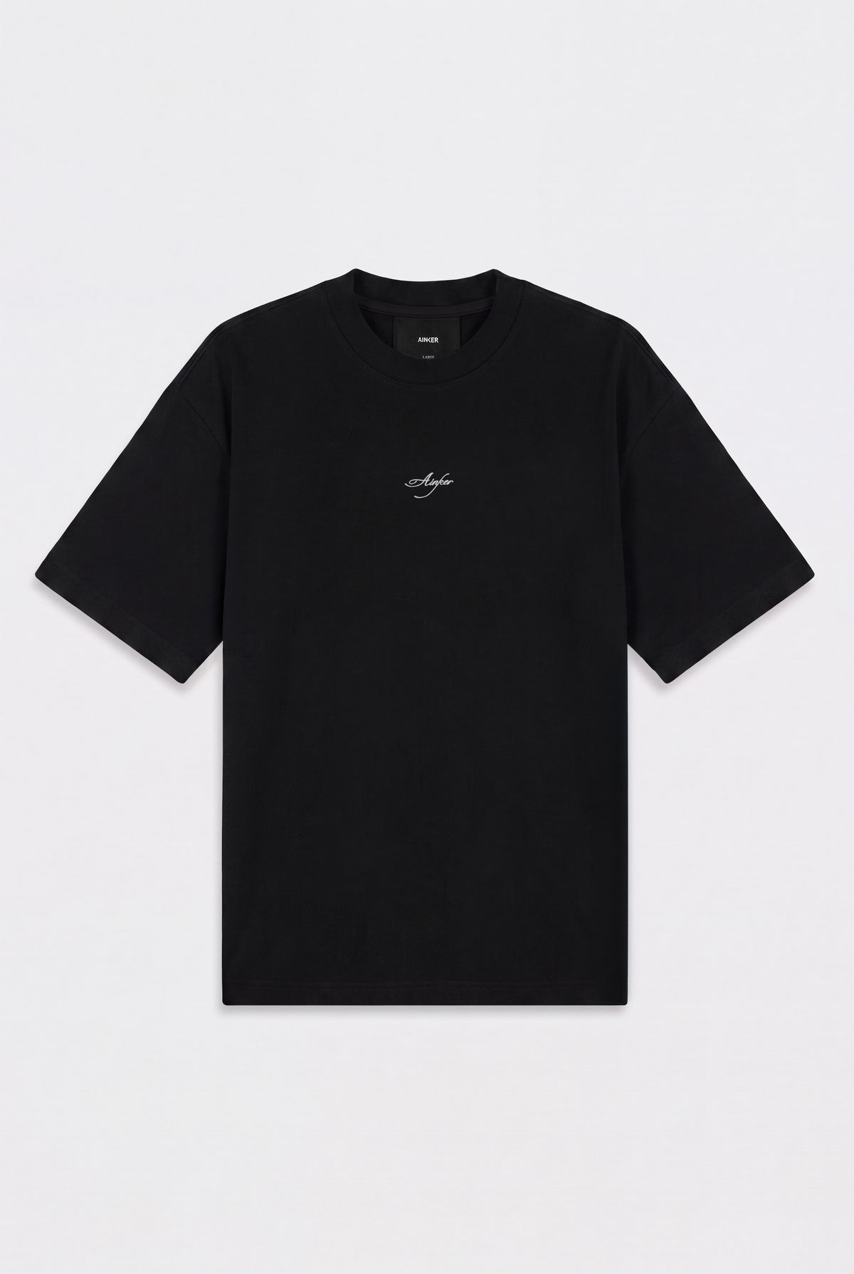 Mercerized 1011 Black T-Shirt