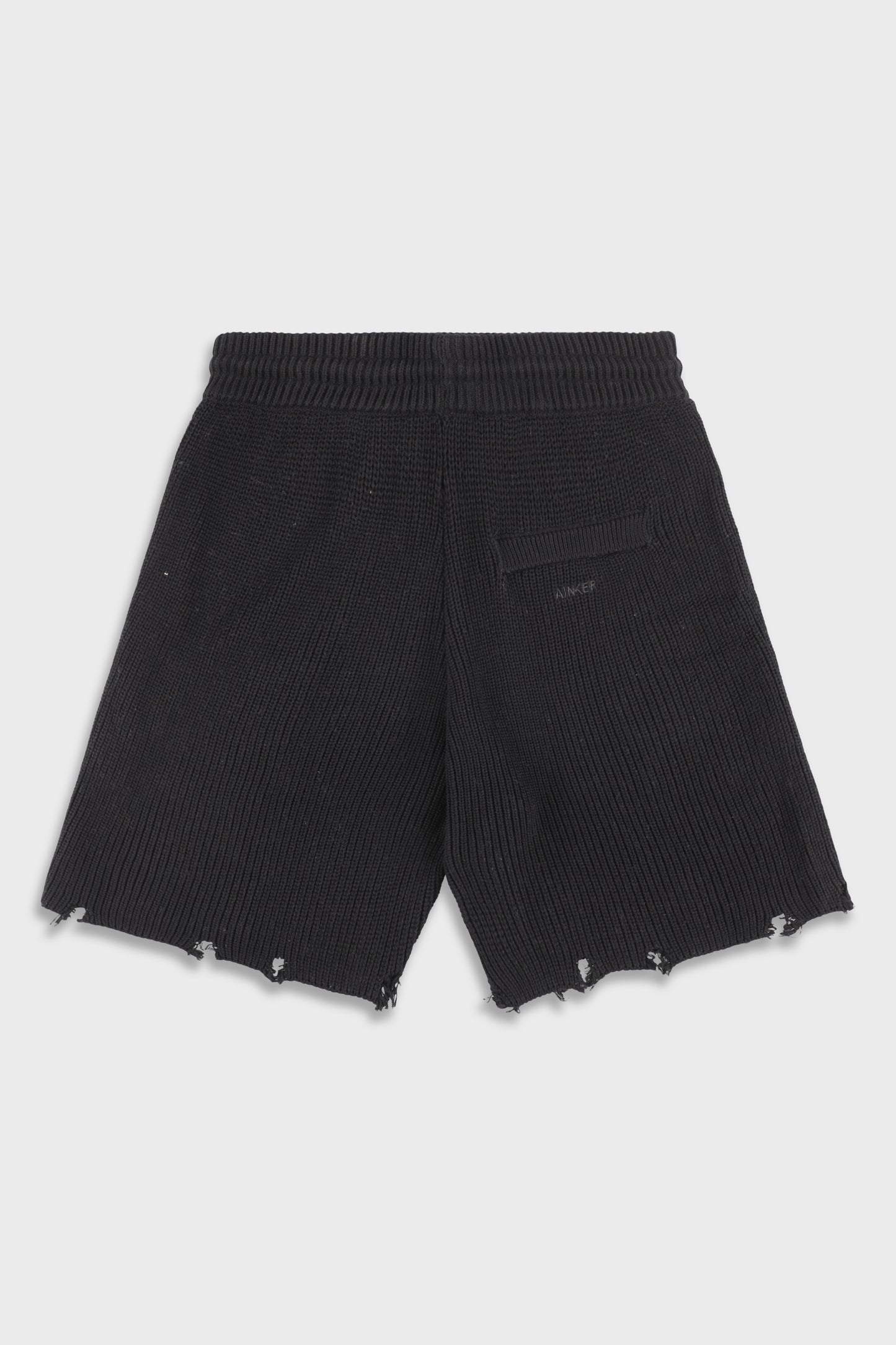820 Black Knit Short Pant