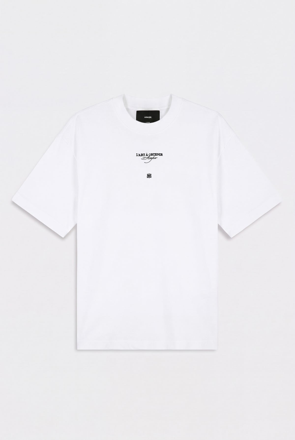 Mercerized 1019 White T-Shirt