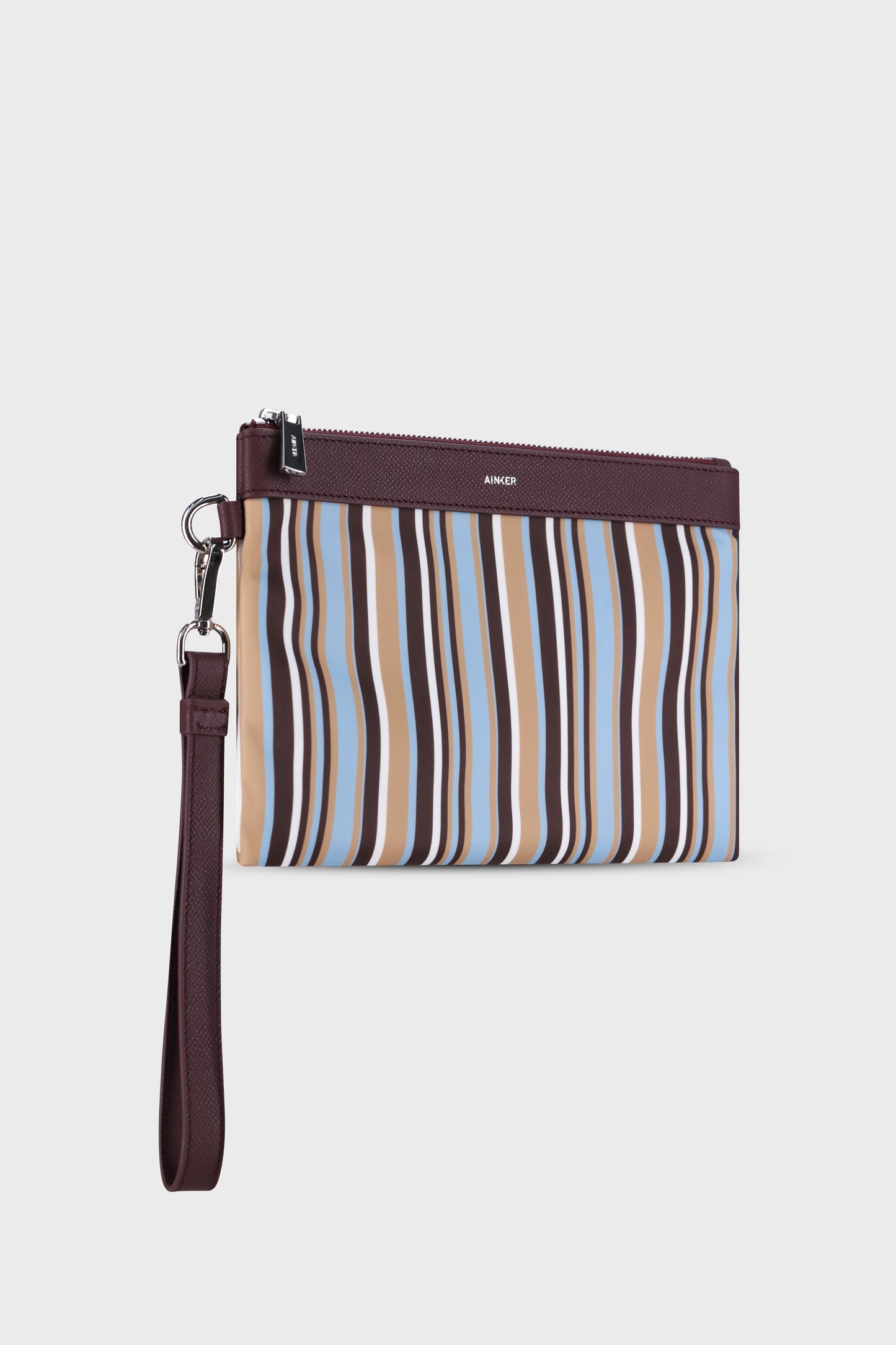 Stripe 815 Clutch Nylon Bag