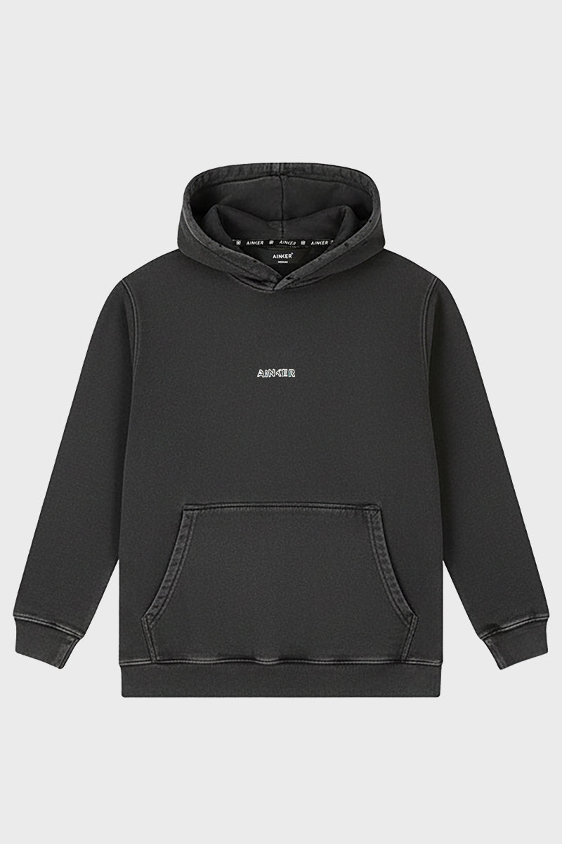Black Wash 701 Hoodie