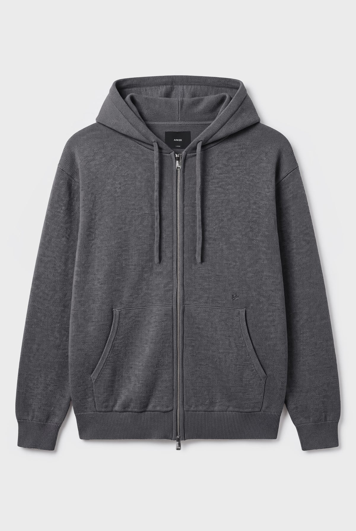 1126 Gray Cashmire Hoodie