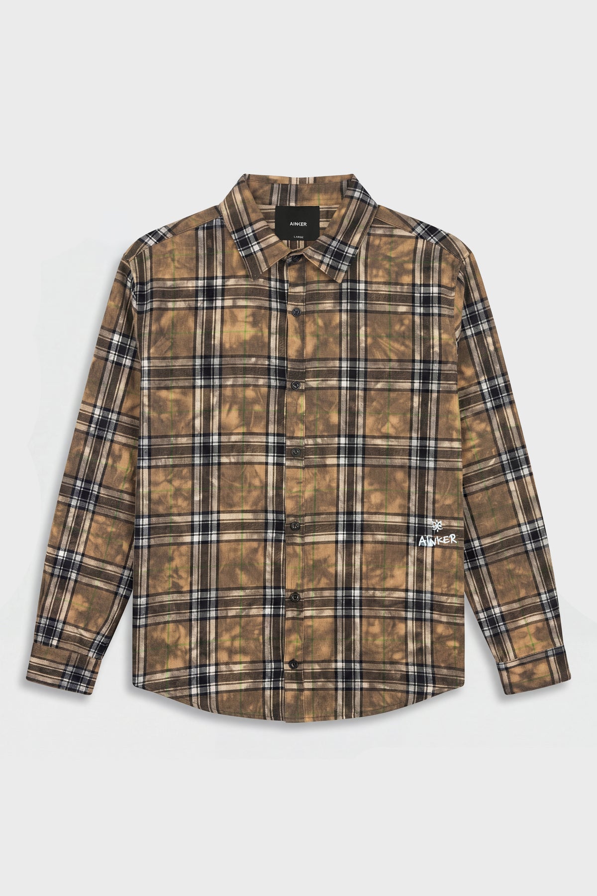 Flannel 1107 Masturd Plaid Overshirt