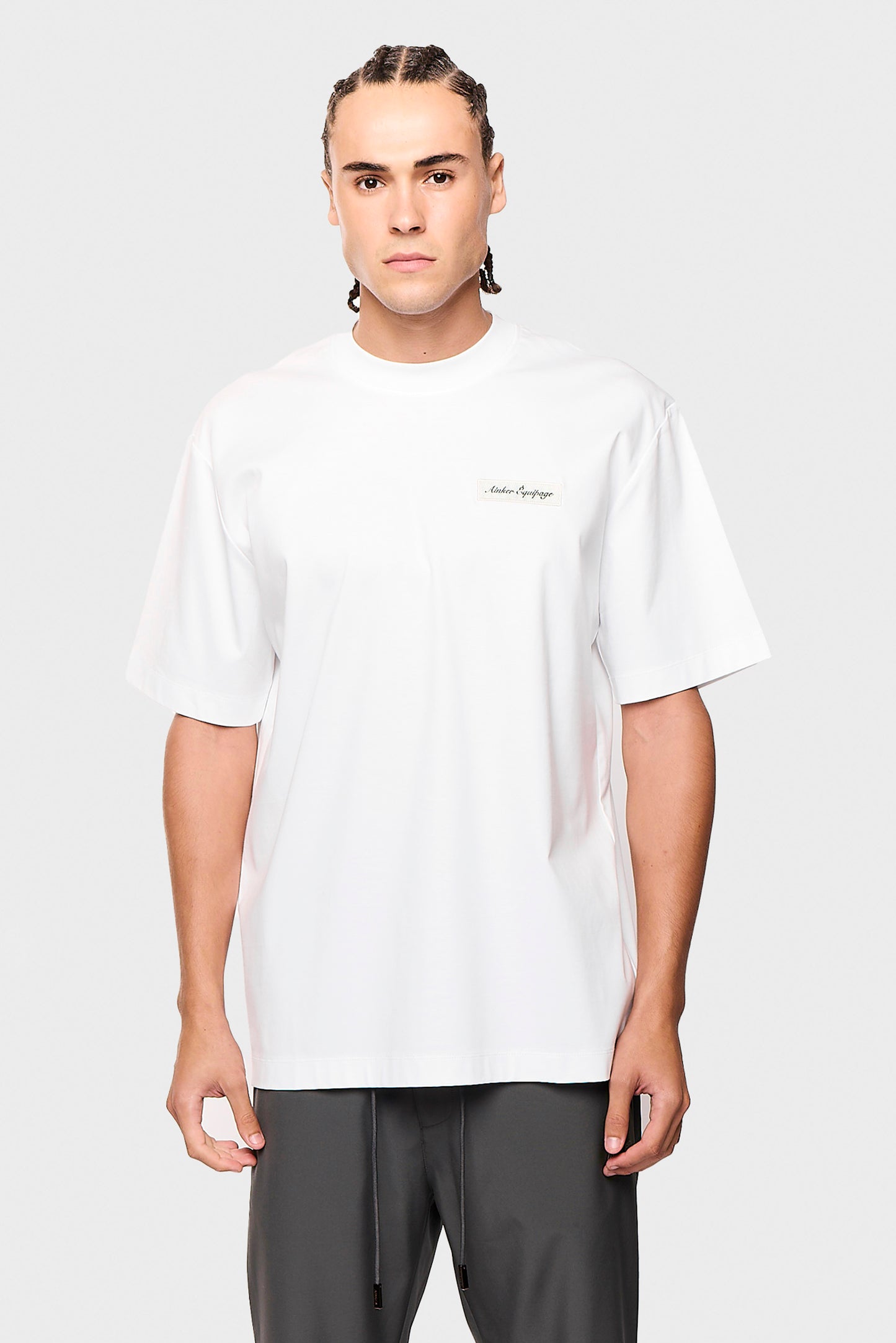 Mercerized 632 White T-Shirt