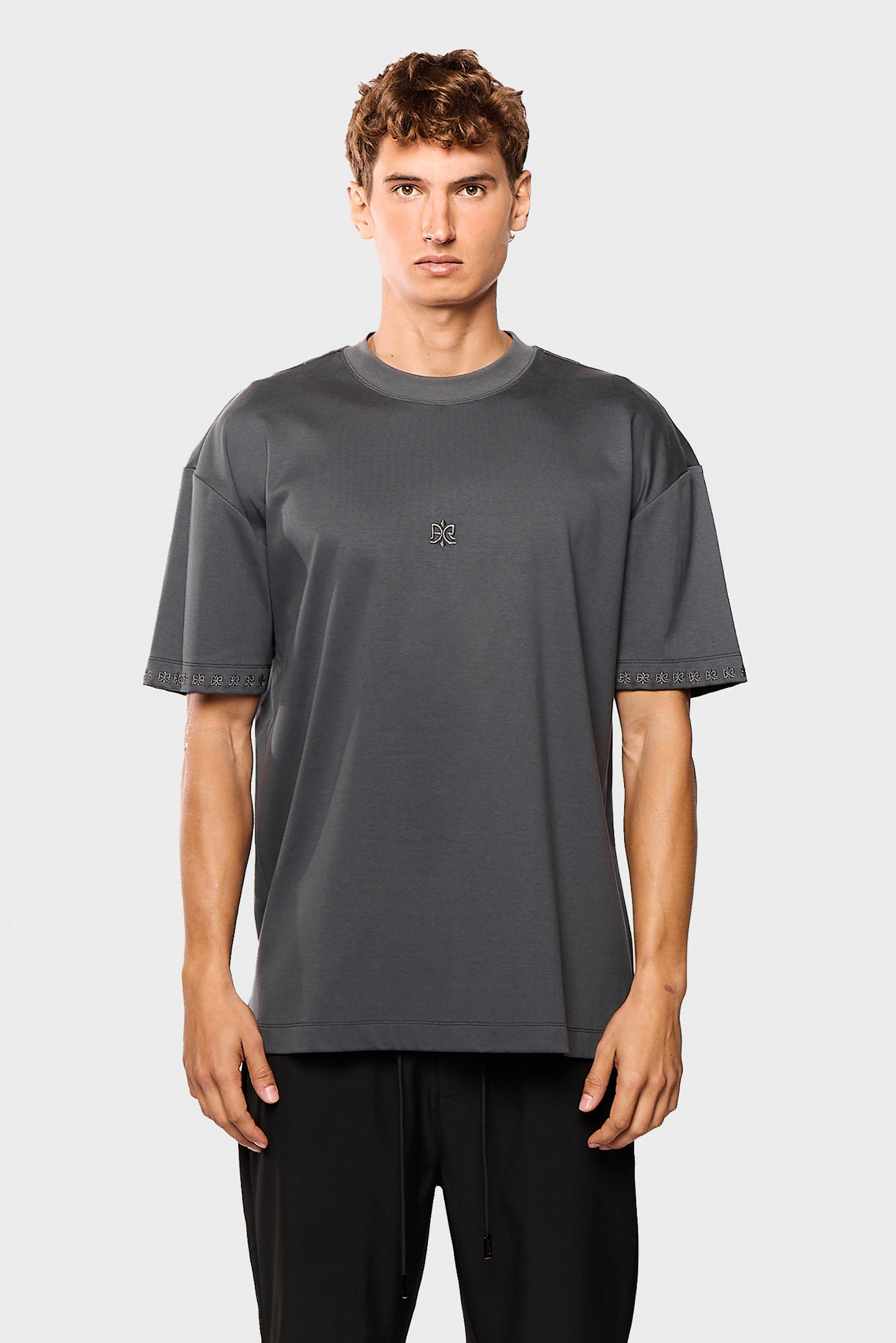 Mercerized 676 Gray T-Shirt