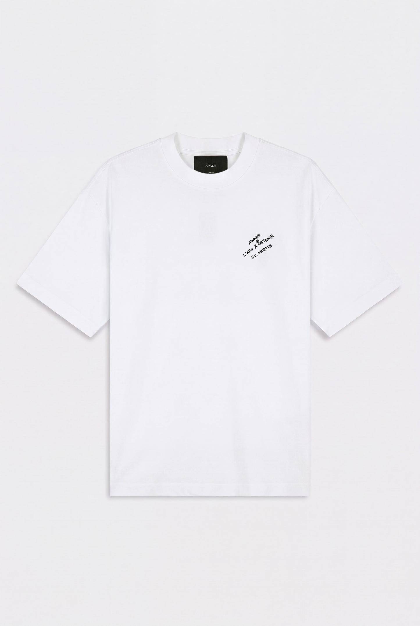 Mercerized 1139 White T-Shirt