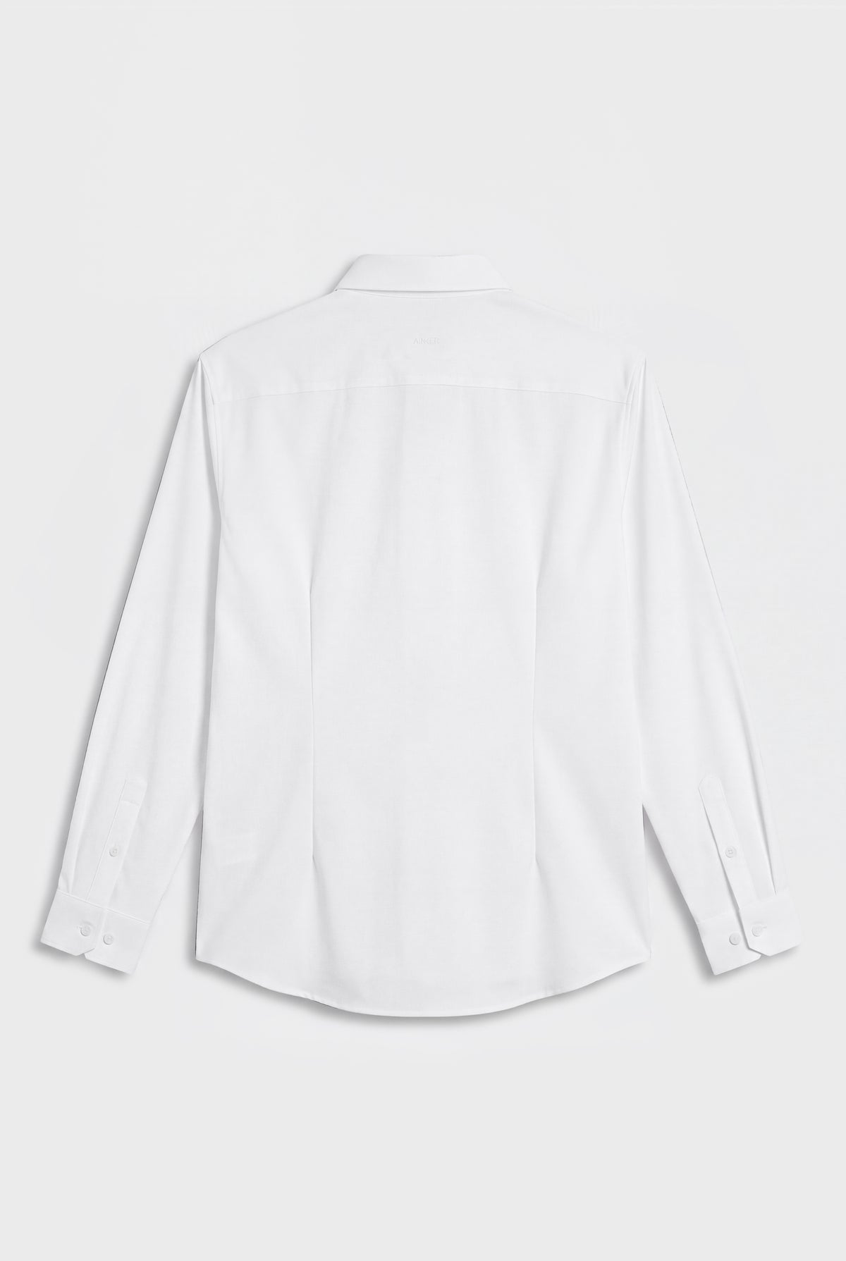 Wool Blend 1081 White Shirt
