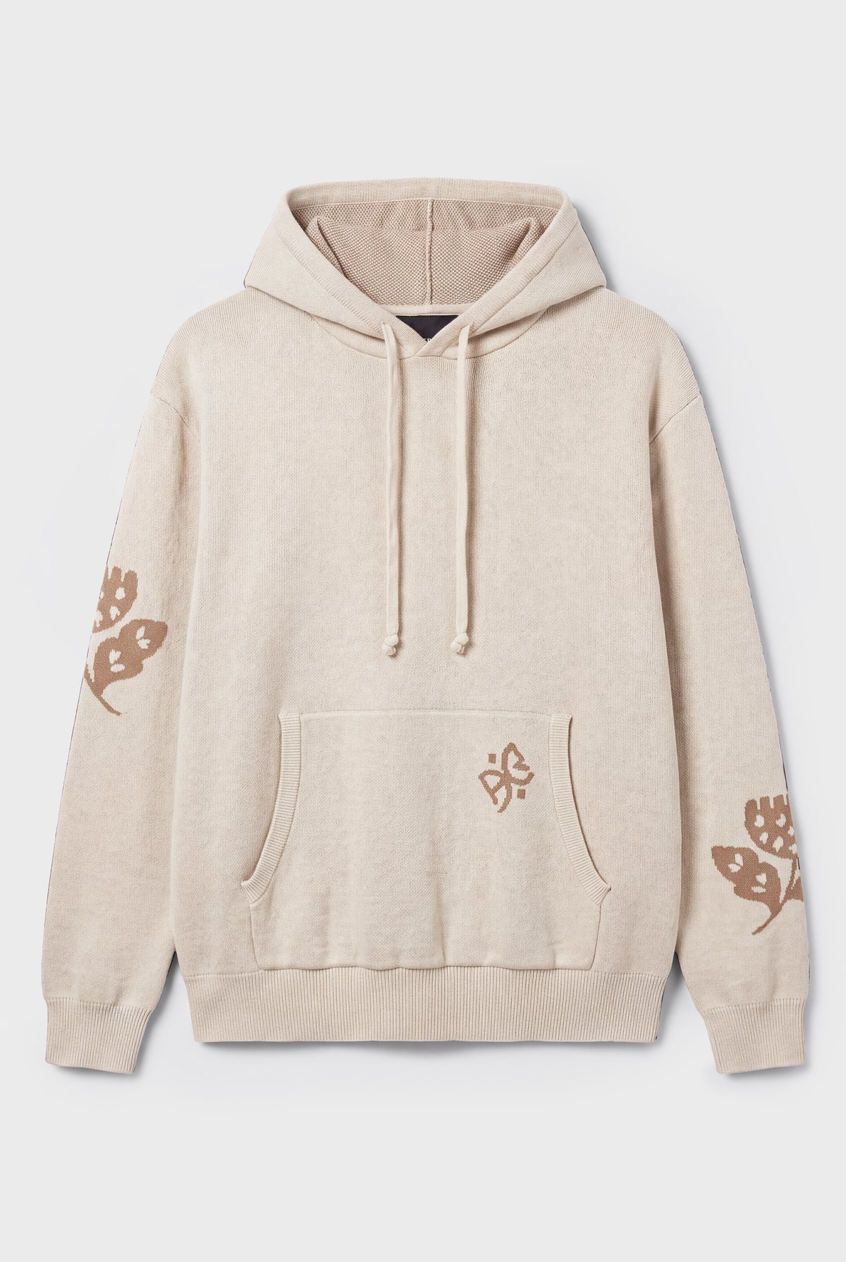 1127 Off White Knit Hoodie