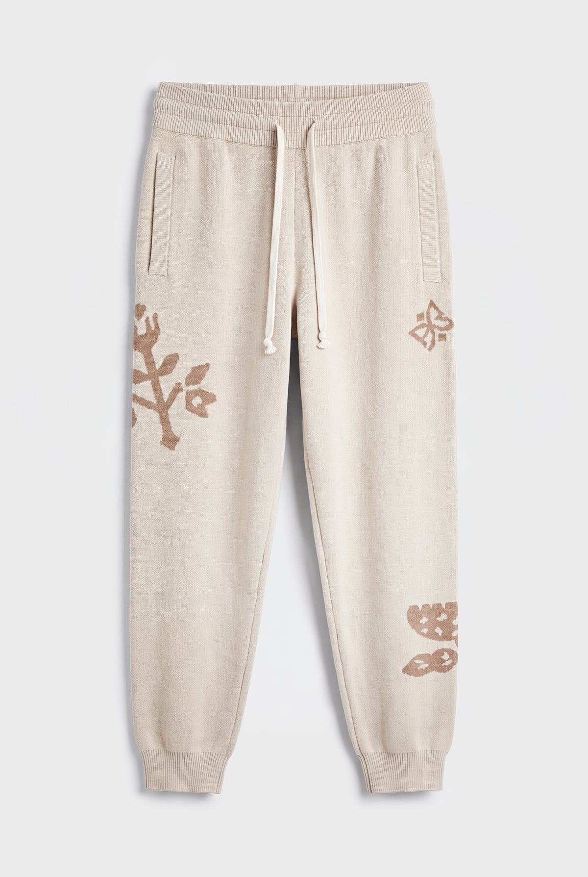1127 Off White Knit Pant