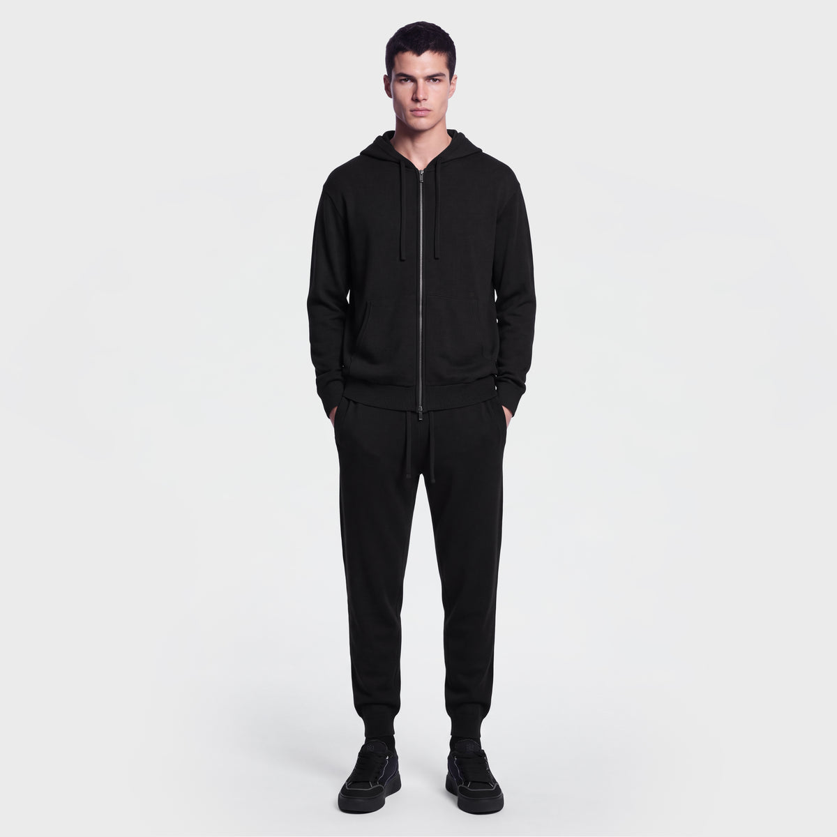 1126 Black Cashmire Pant