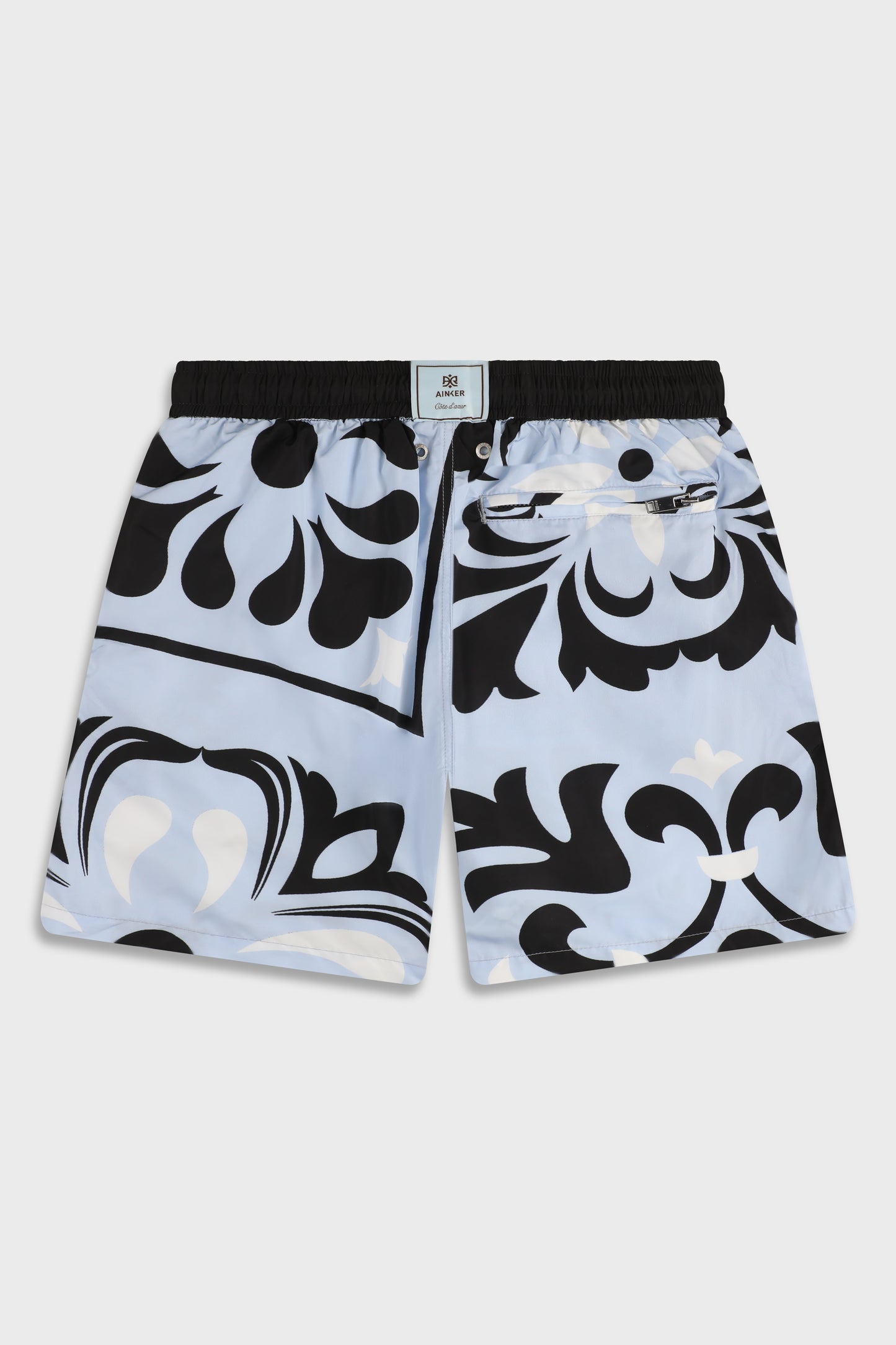 Flower 824 L.Blue Swimwear