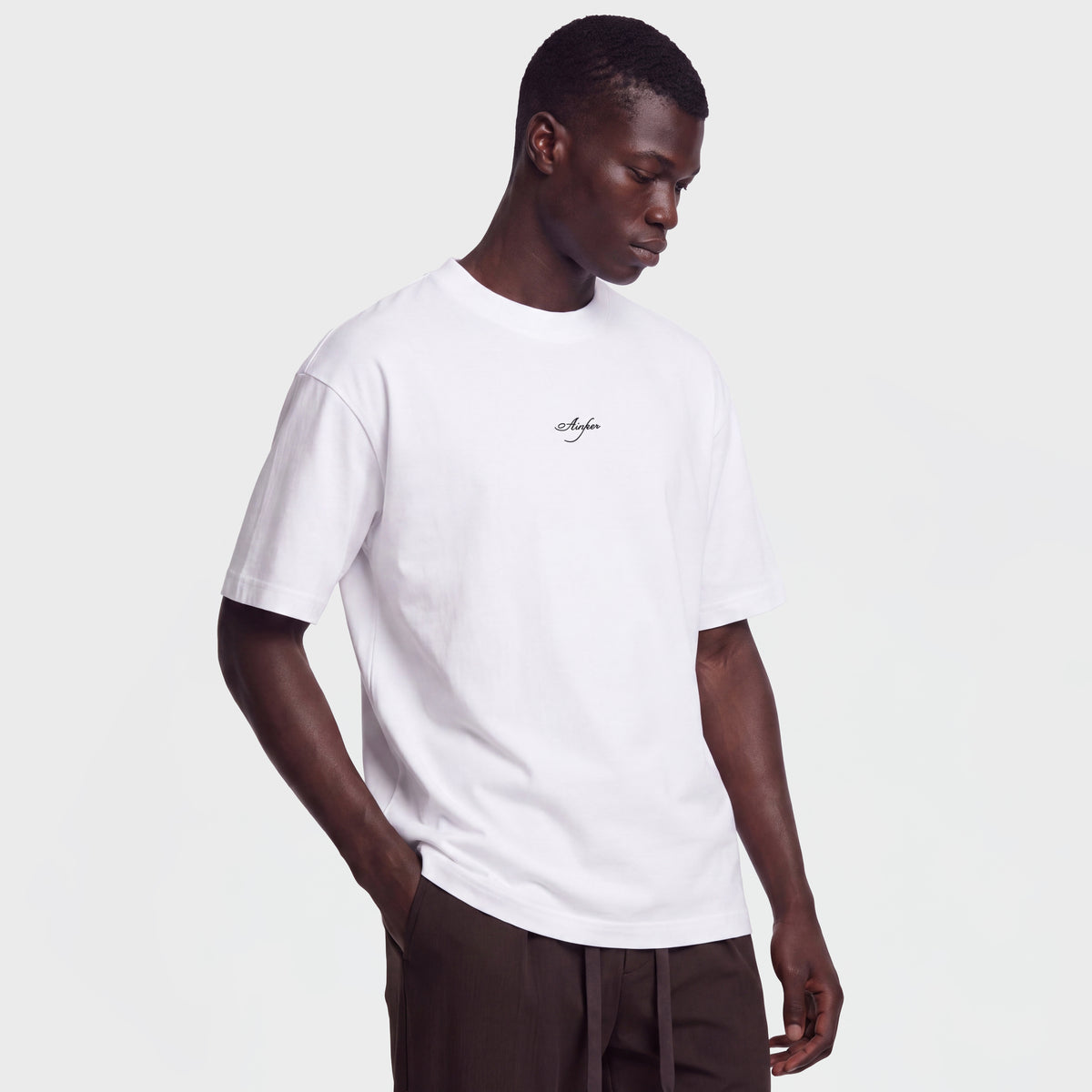 Mercerized 1011 White T-Shirt