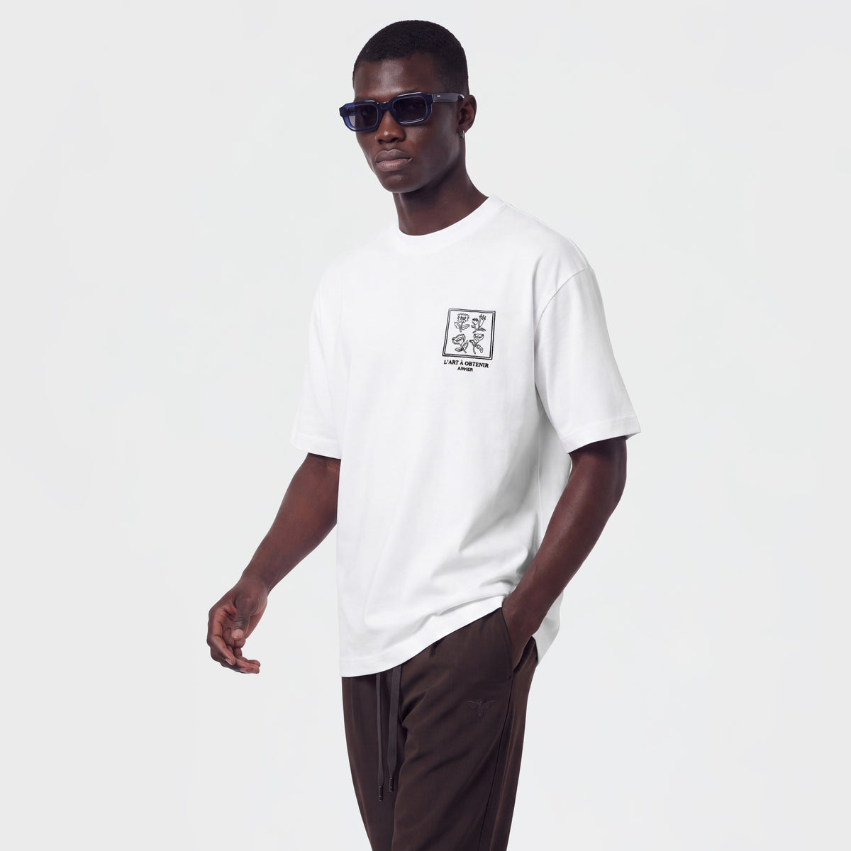 Mercerized 1149 White T-Shirt