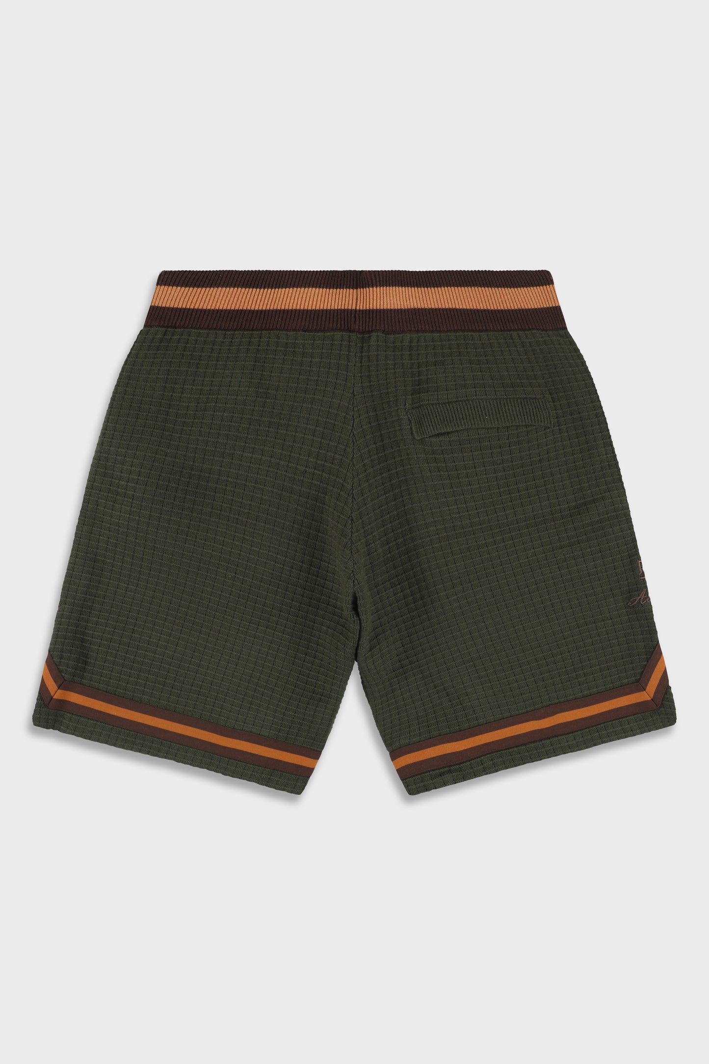 821 Waffle Green Short Pant