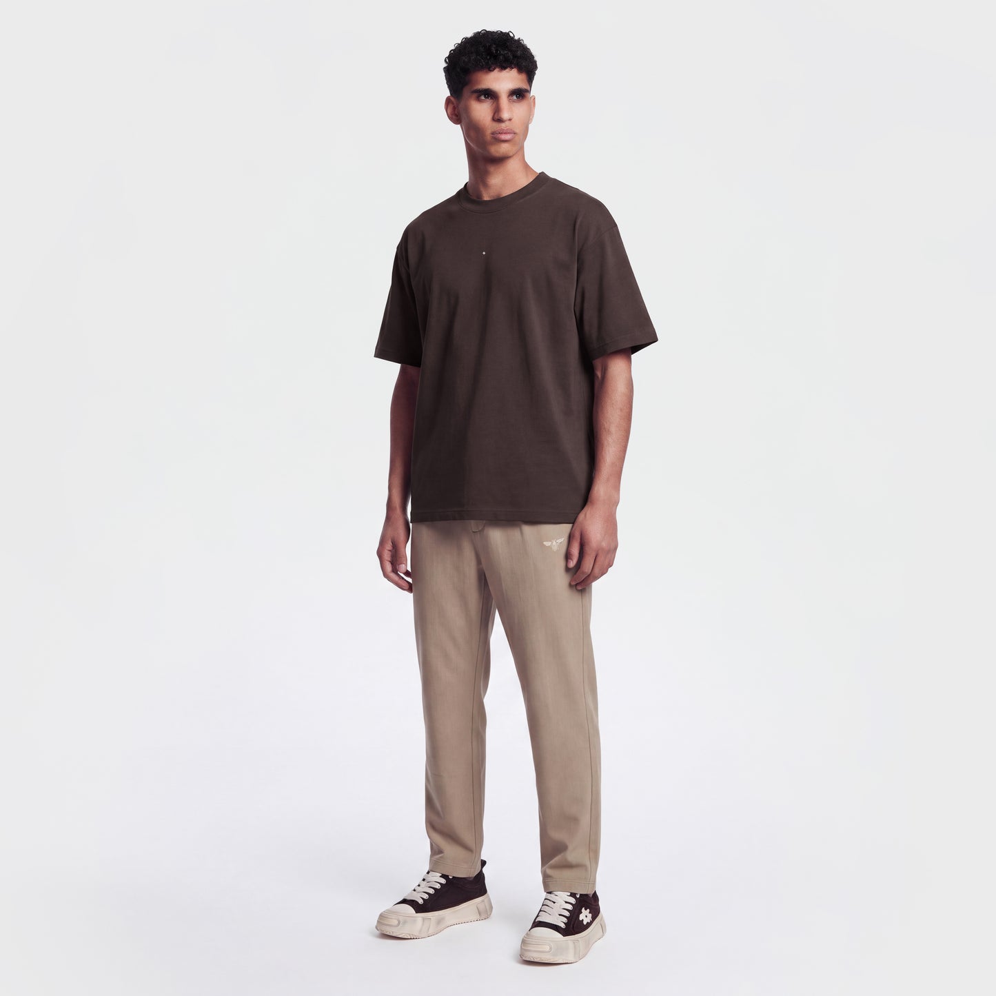Mercerized 1113 Brown T-Shirt