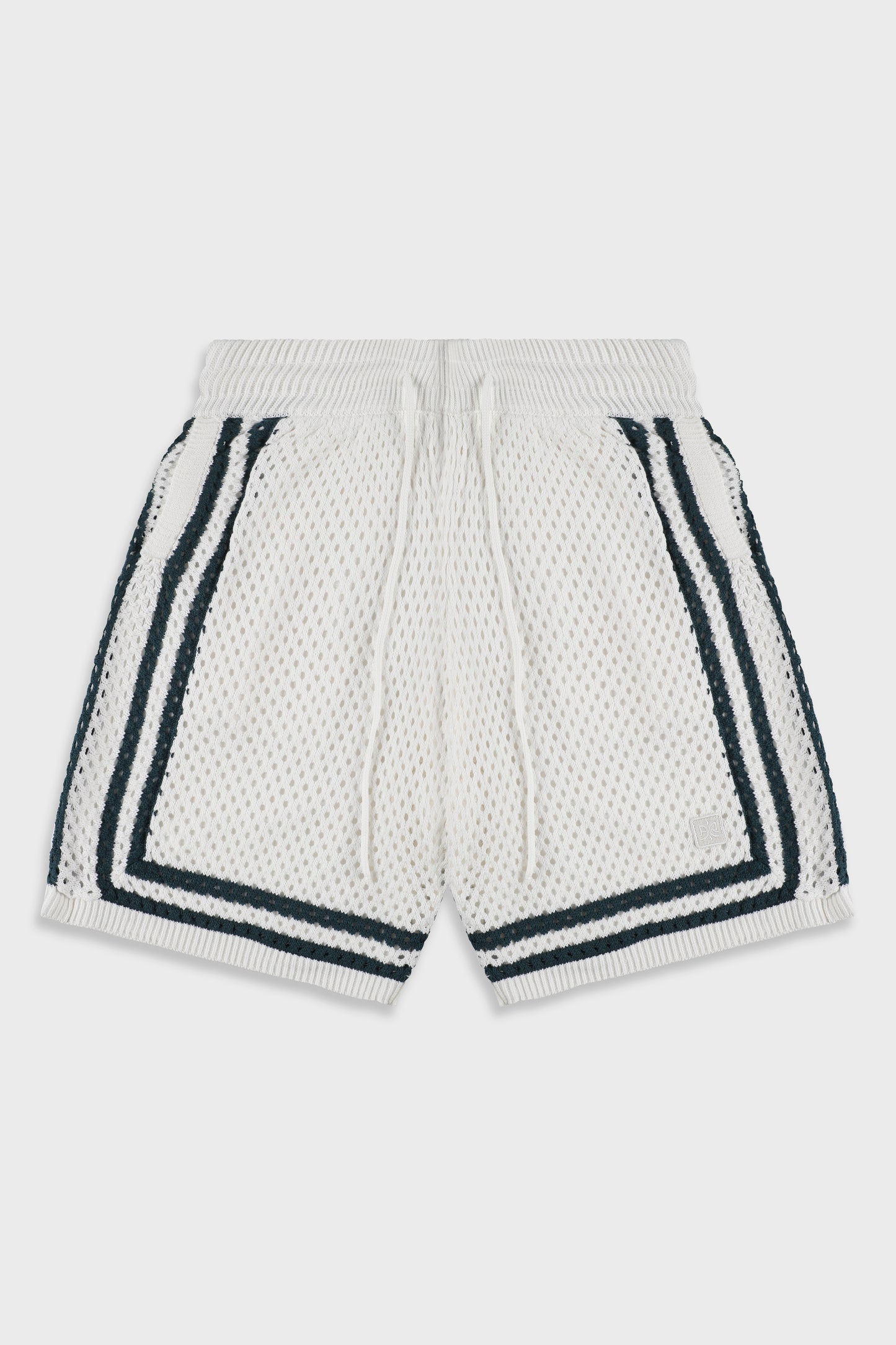 White Mesh 804 Short Pant