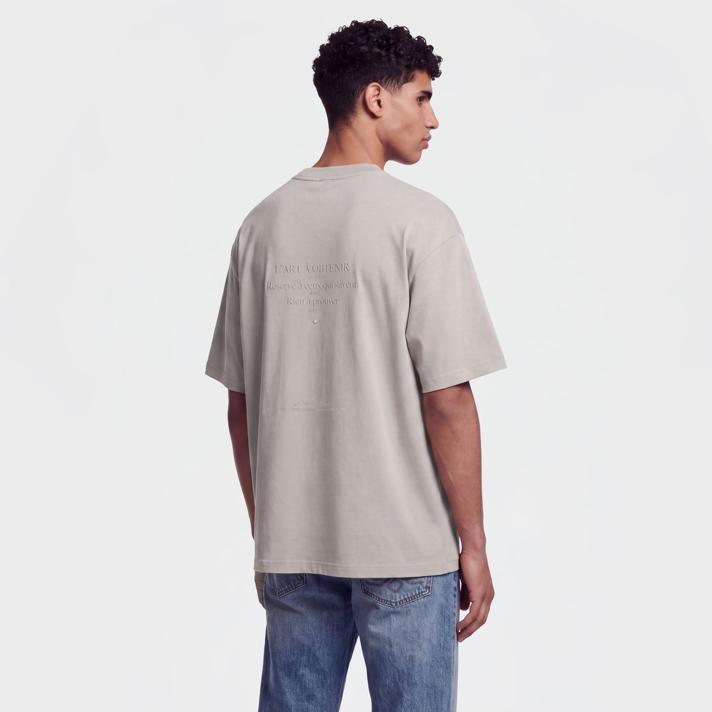 Mercerized 1114 Light Gray T-Shirt