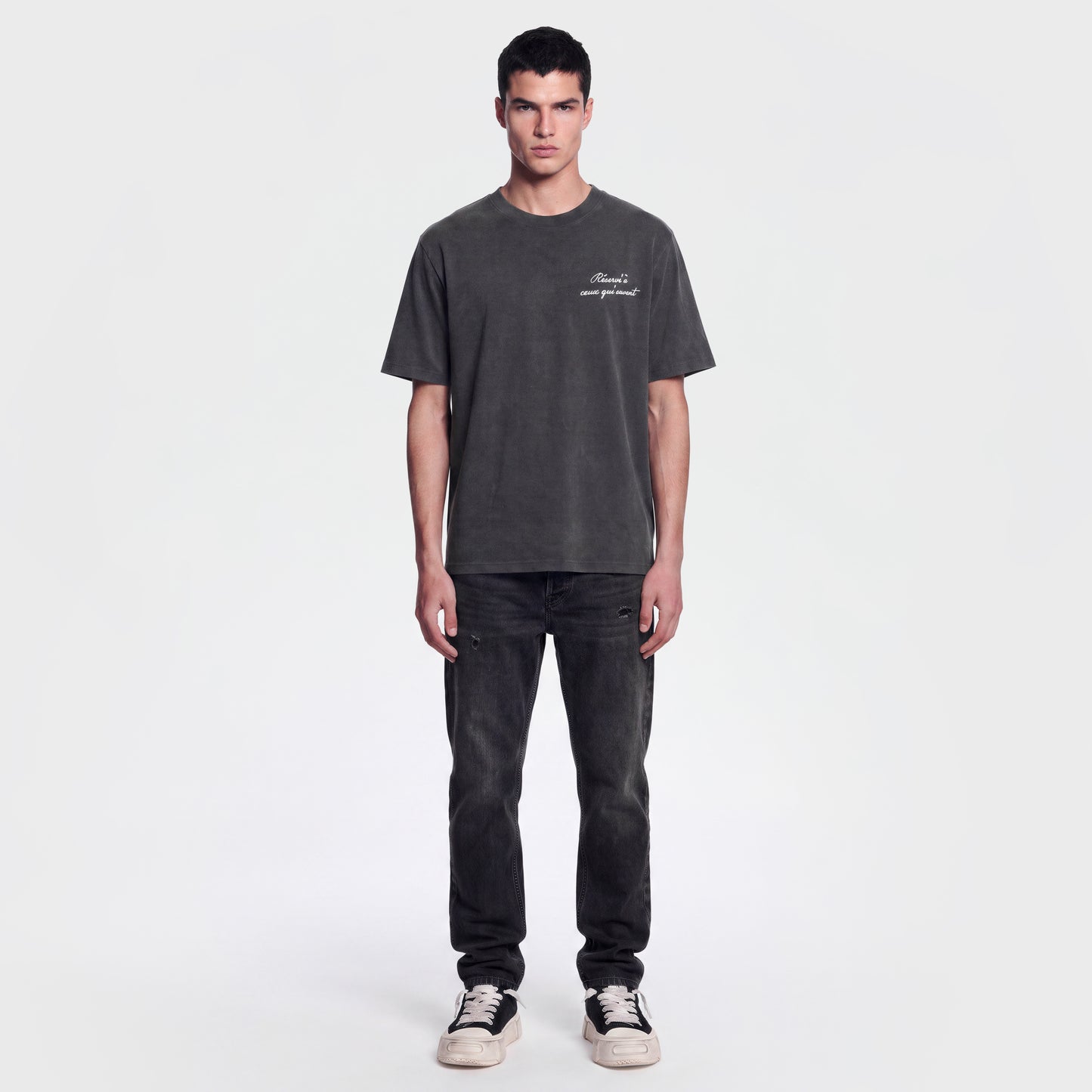 Cotton 1111 Gray T-Shirt